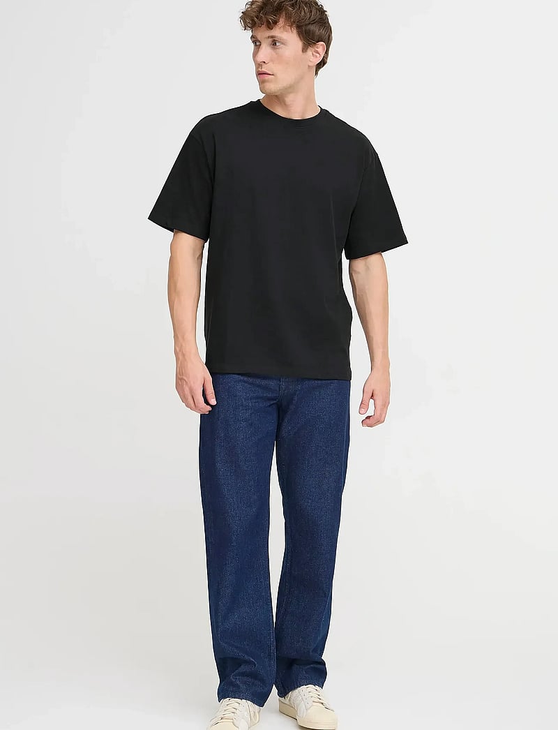 Blend - BHFISHER OVERSIZE TEE NOOS - short-sleeved t-shirts - black - 0