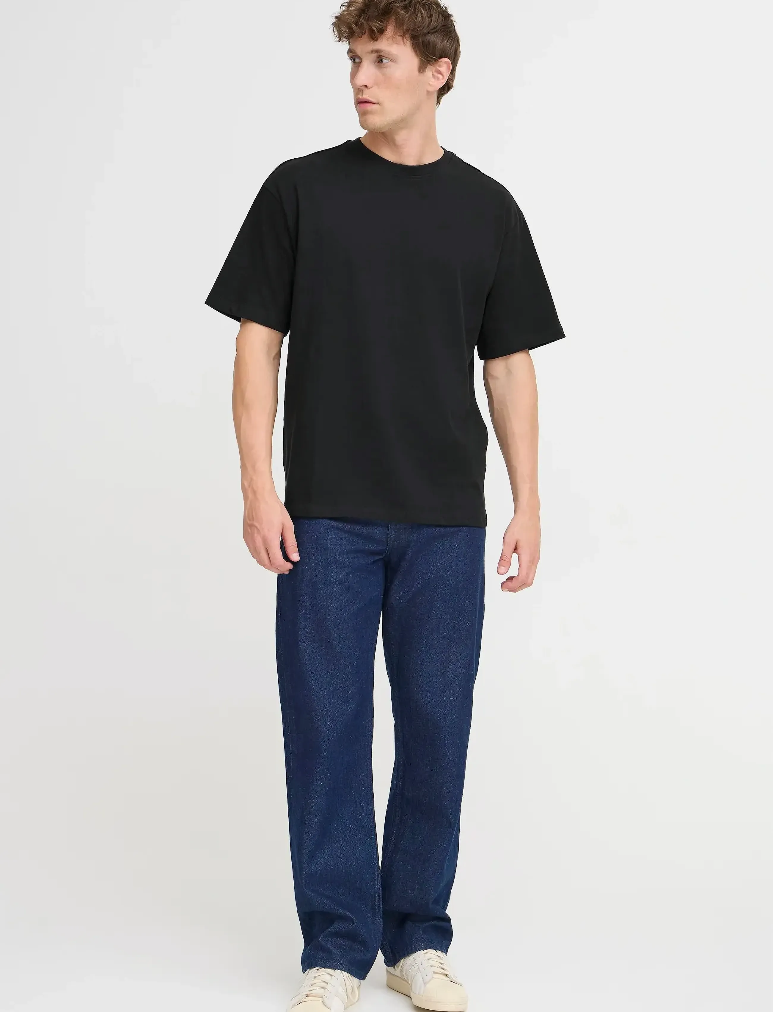 Blend BHFISHER OVERSIZE TEE NOOS - Tøj - BLACK / black