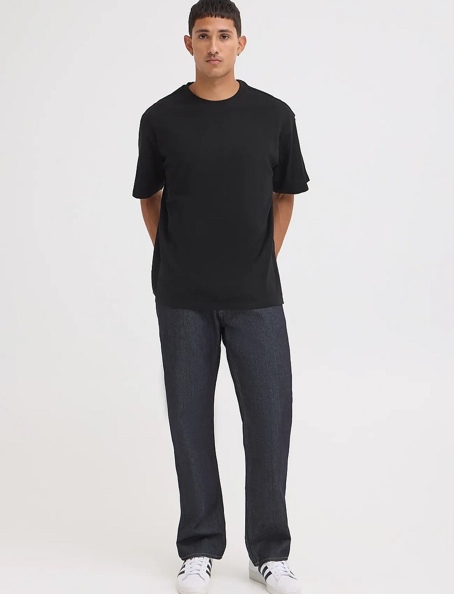 Blend - BHFISHER OVERSIZE TEE NOOS - short-sleeved t-shirts - black - 0