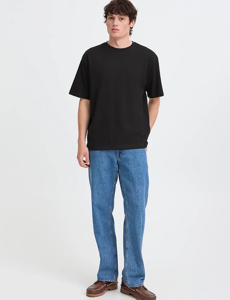 Blend - BHFISHER OVERSIZE TEE NOOS - lühikeste varrukatega t-särgid - black - 0