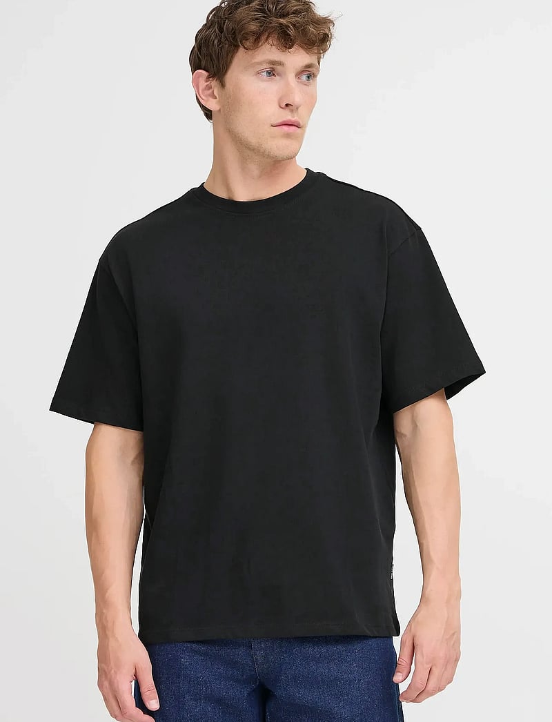 Blend - BHFISHER OVERSIZE TEE NOOS - short-sleeved t-shirts - black - 3