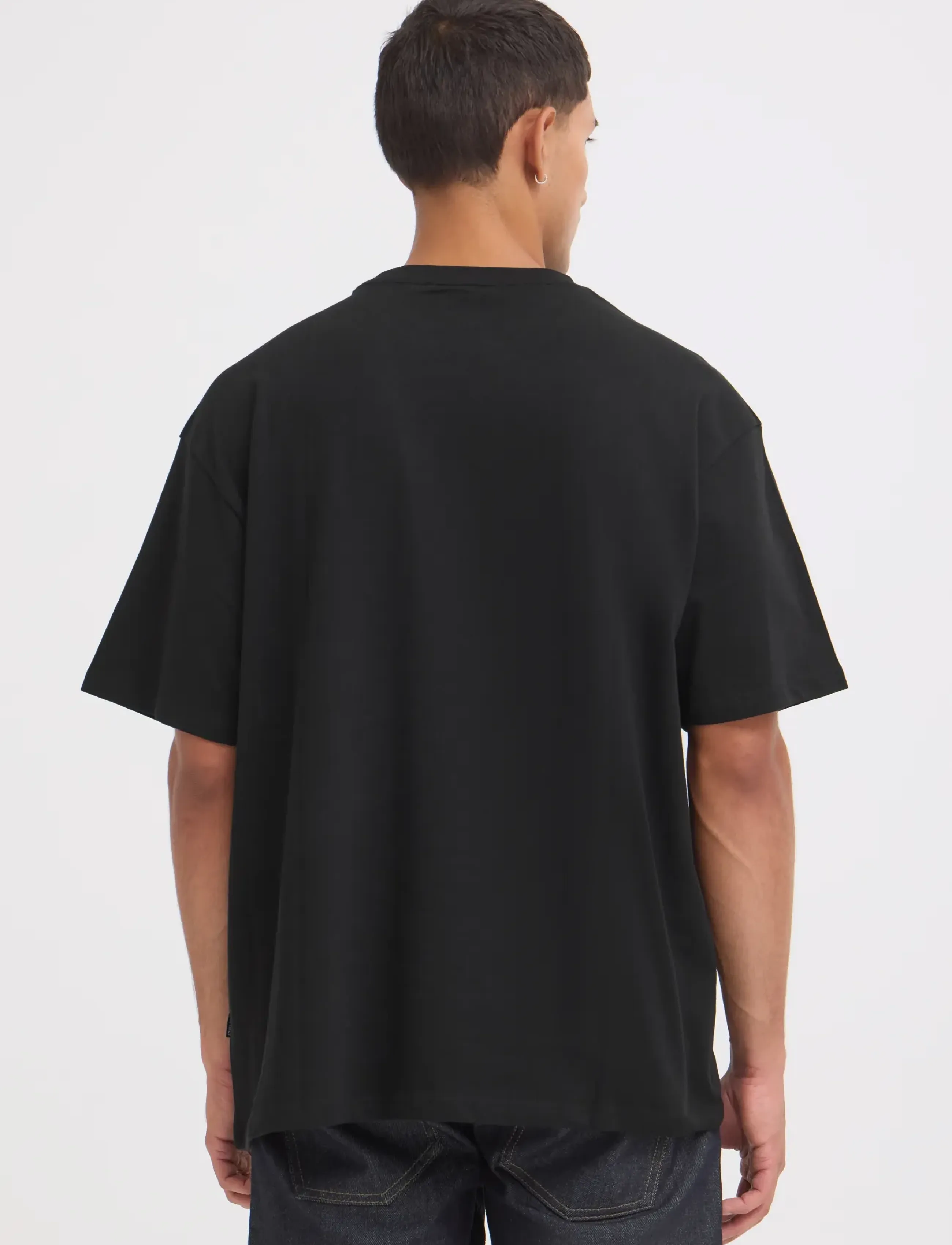 Blend - BHFISHER OVERSIZE TEE NOOS - t-shirts - black - 3