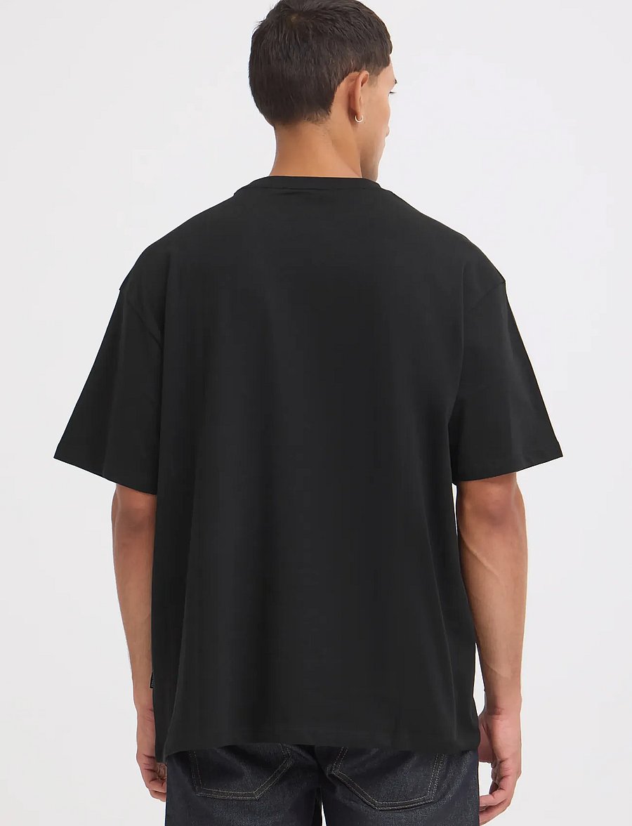 Blend - BHFISHER OVERSIZE TEE NOOS - short-sleeved t-shirts - black - 3