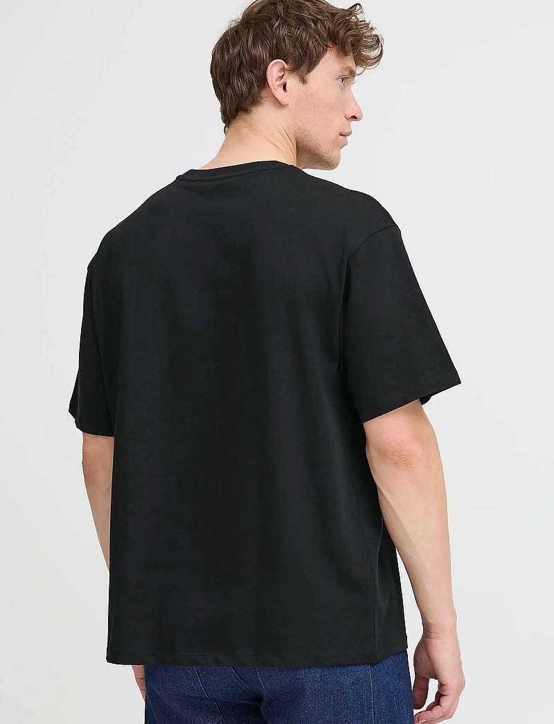 Blend - BHFISHER OVERSIZE TEE NOOS - short-sleeved t-shirts - black - 4