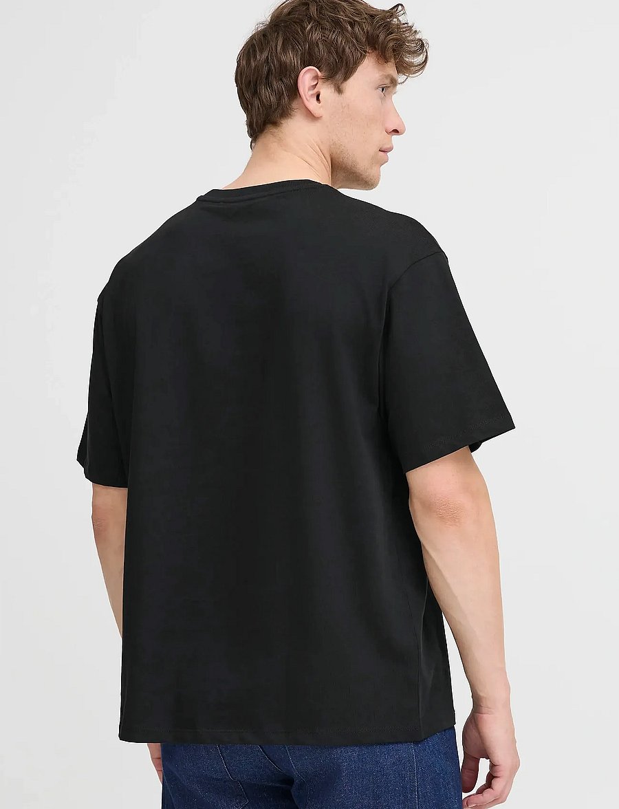 Blend - BHFISHER OVERSIZE TEE NOOS - lühikeste varrukatega t-särgid - black - 4