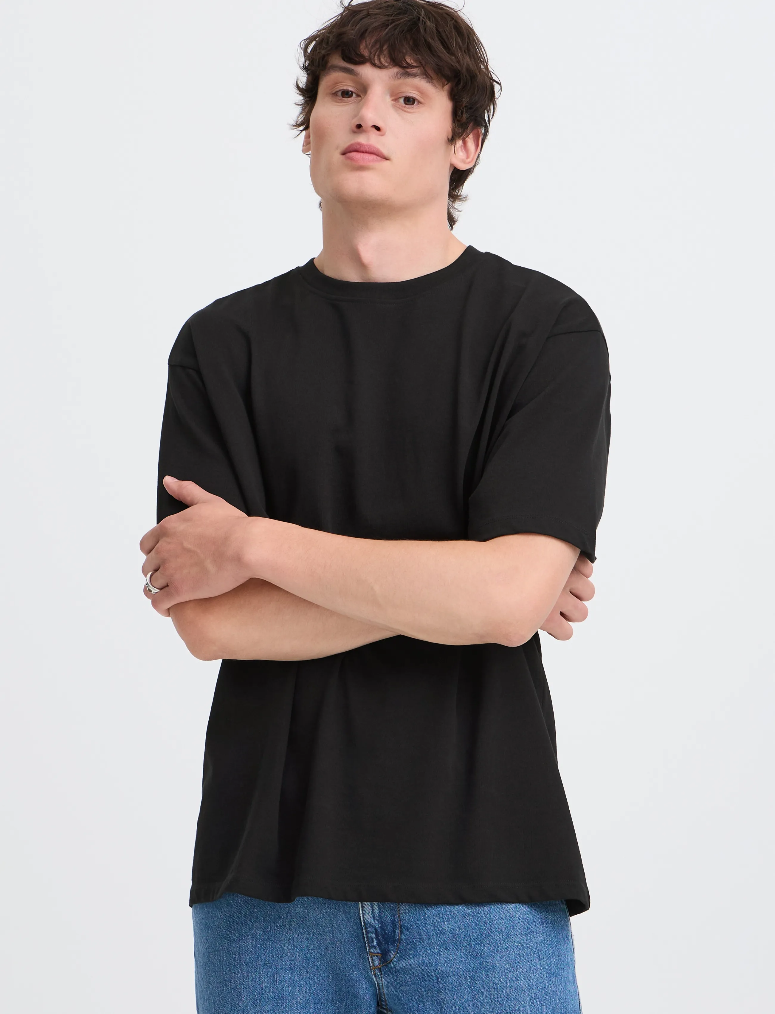 BLEND Bhfisher Oversize Tee Noos t-shirts - bas herr – bild 5