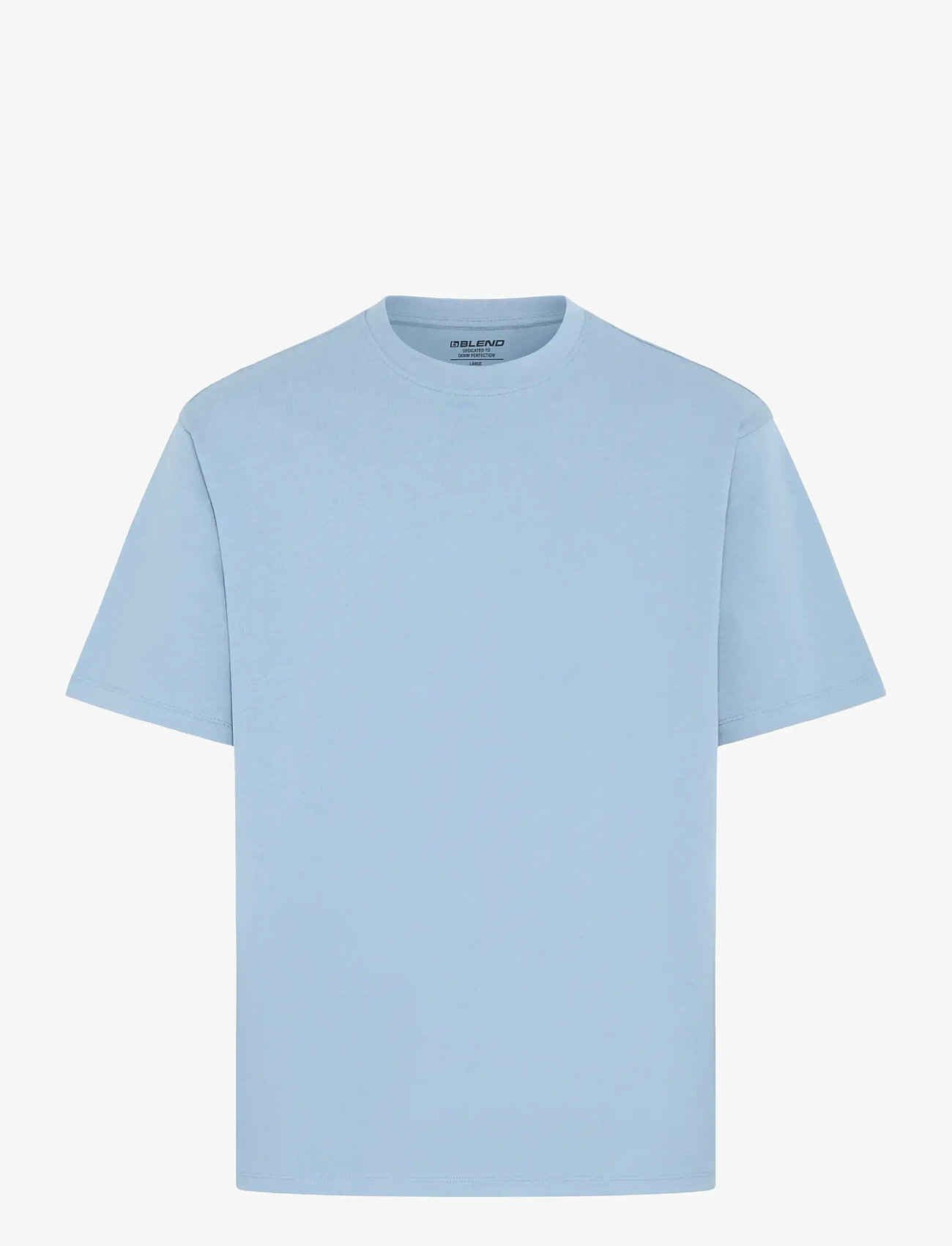 Blend - BHFISHER OVERSIZE TEE NOOS - kortärmade t-shirts - faded denim - 1