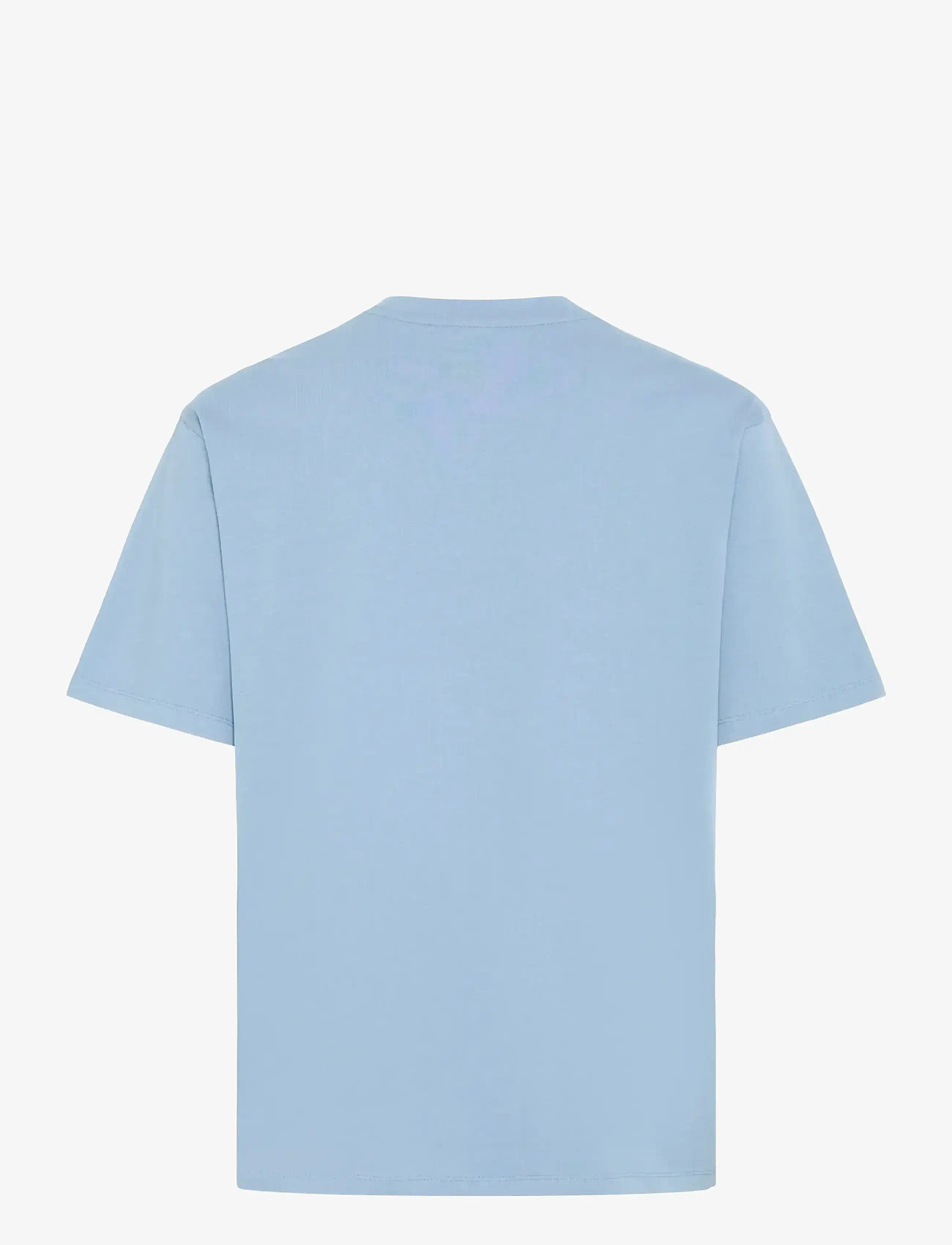Blend - BHFISHER OVERSIZE TEE NOOS - kortärmade t-shirts - faded denim - 2