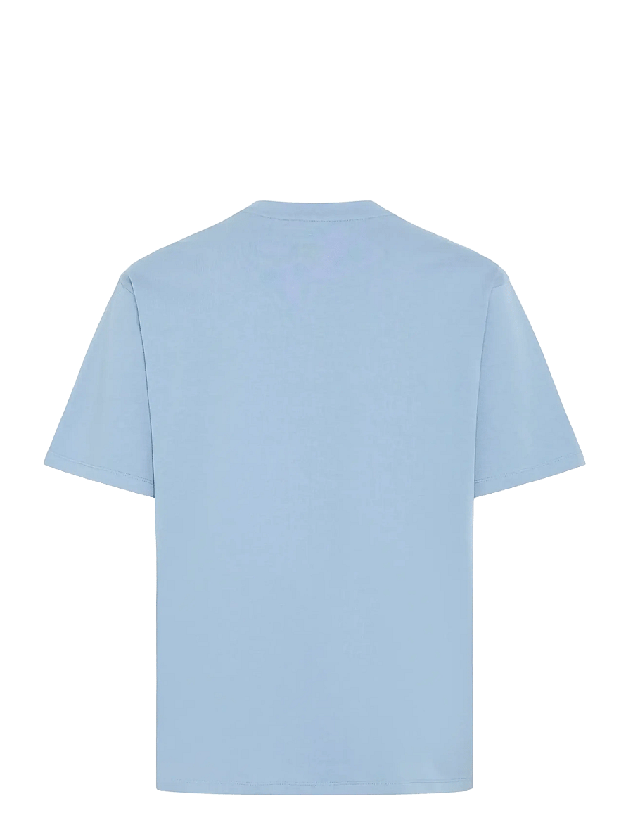 Blend - BHFISHER OVERSIZE TEE NOOS - kurzärmelige t-shirts - faded denim - 2