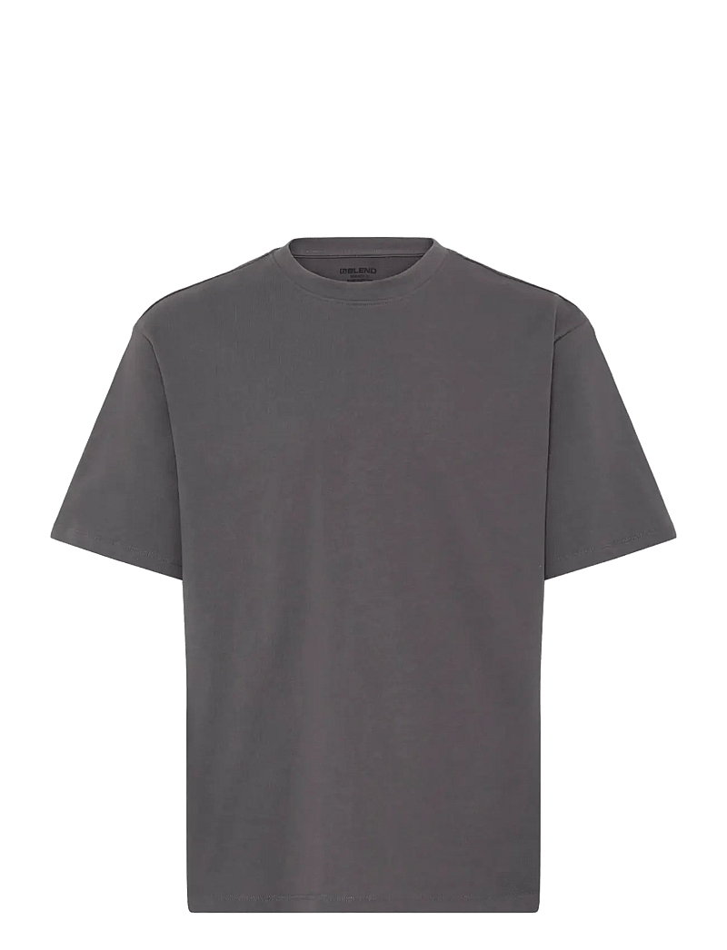 Blend - BHFISHER OVERSIZE TEE NOOS - kortärmade t-shirts - iron gate - 1