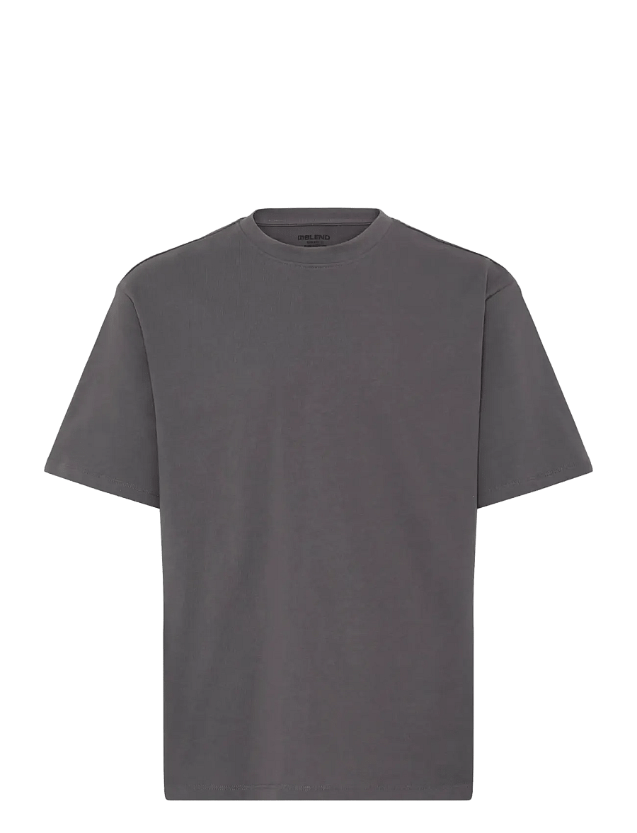Blend - BHFISHER OVERSIZE TEE NOOS - kurzärmelige t-shirts - iron gate - 1