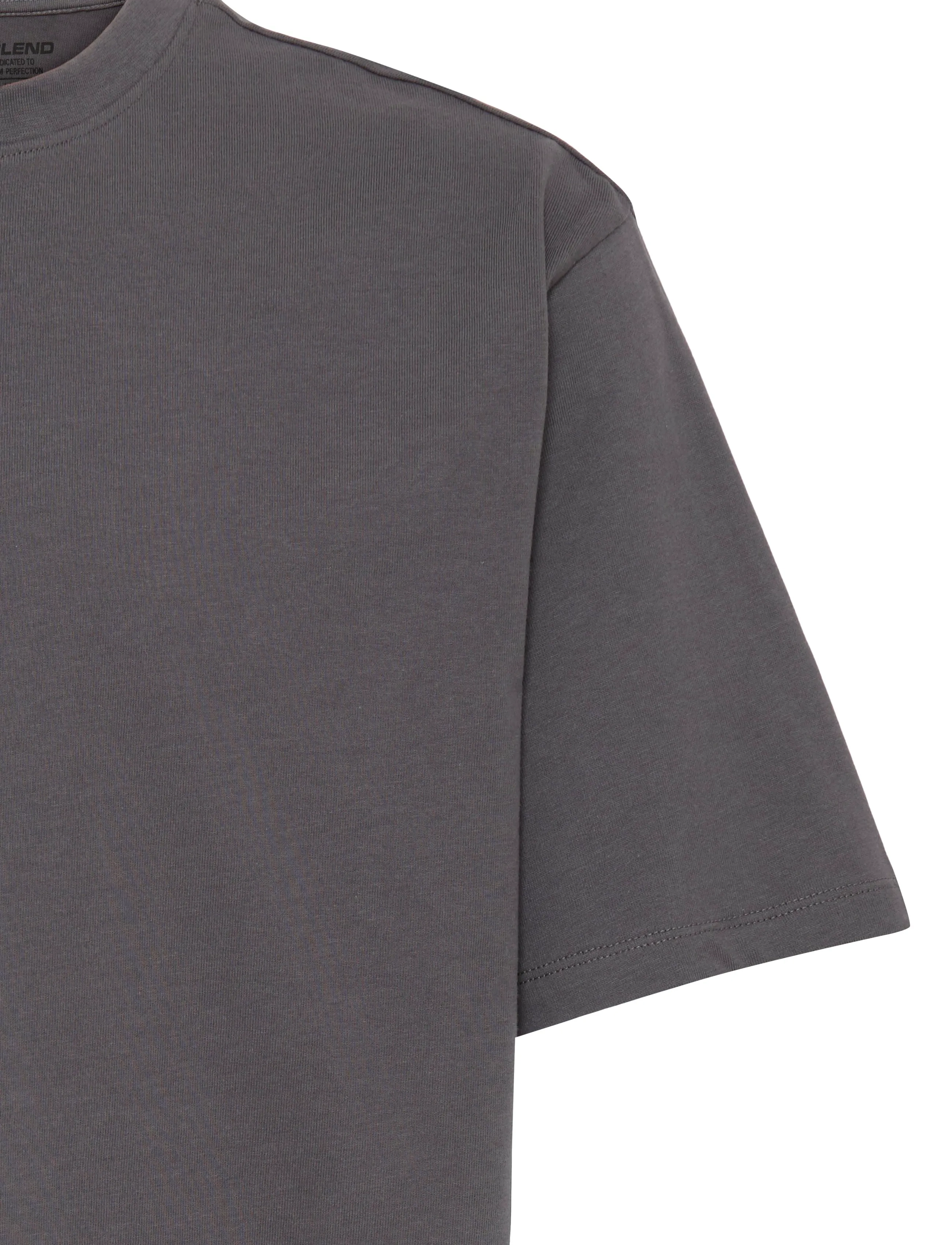 Blend - BHFISHER OVERSIZE TEE NOOS - kortärmade t-shirts - iron gate - 5