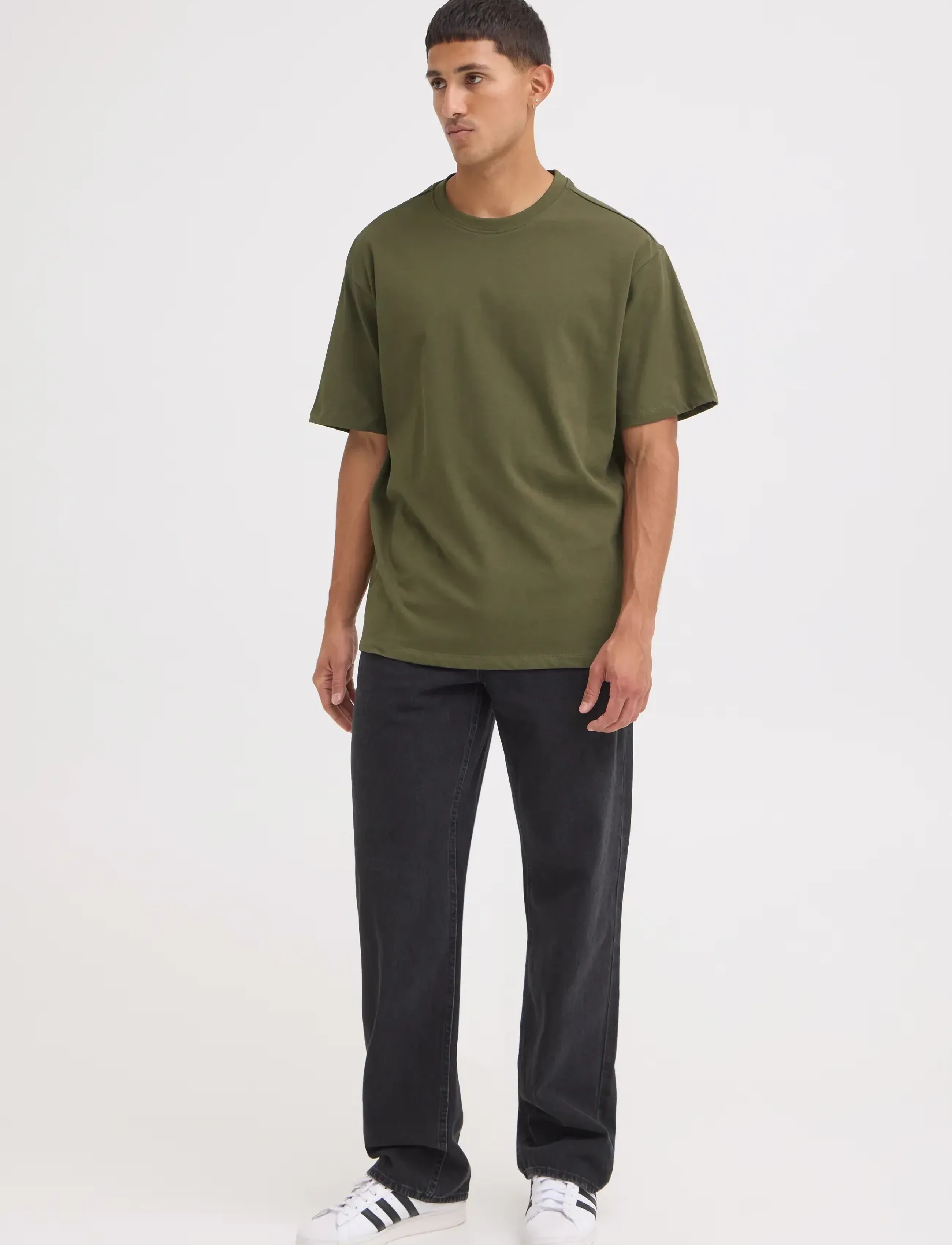 Blend BHFISHER OVERSIZE TEE NOOS - Kurzärmelige T-Shirts - OLIVE NIGHT / khaki/green