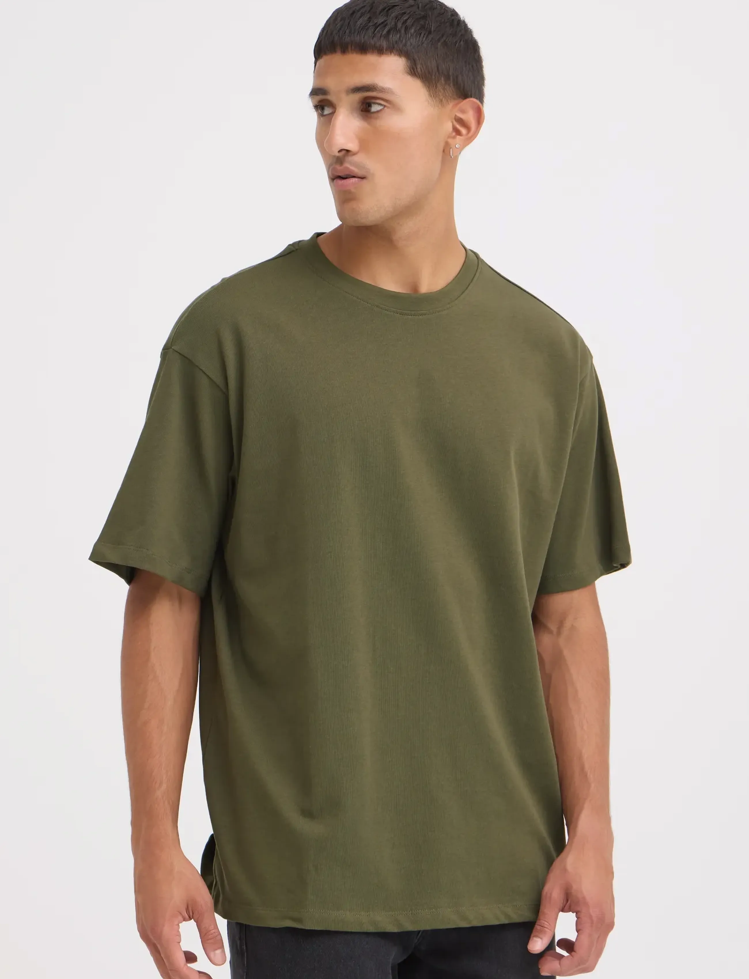 BLEND Bhfisher Oversize Tee Noos t-shirts - bas herr – bild 4