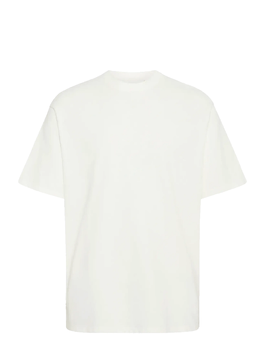 Blend - BHFISHER OVERSIZE TEE NOOS - kurzärmelige t-shirts - snow white - 1