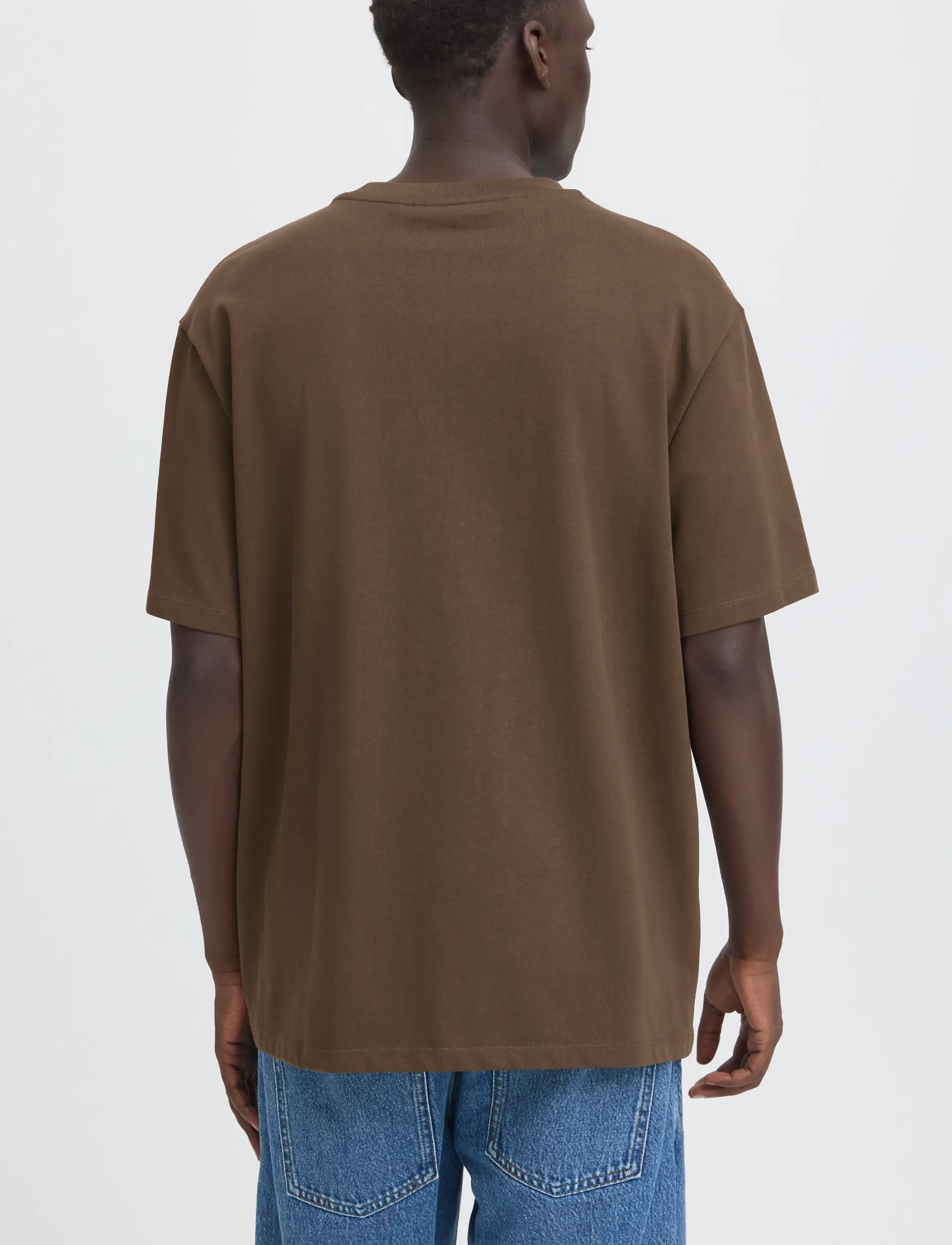Blend - BHFISHER OVERSIZE TEE NOOS - kurzärmelige t-shirts - turkish coffee - 3
