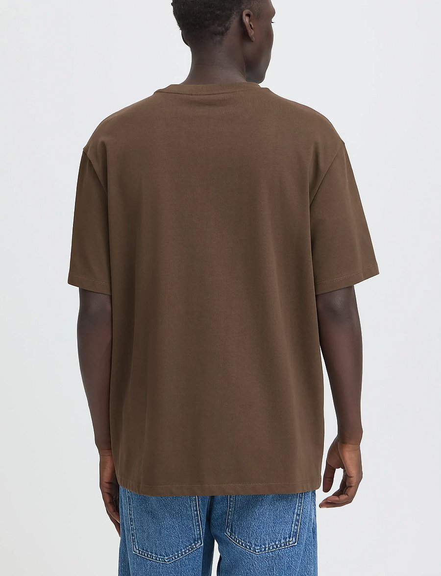 Blend - BHFISHER OVERSIZE TEE NOOS - lühikeste varrukatega t-särgid - turkish coffee - 3