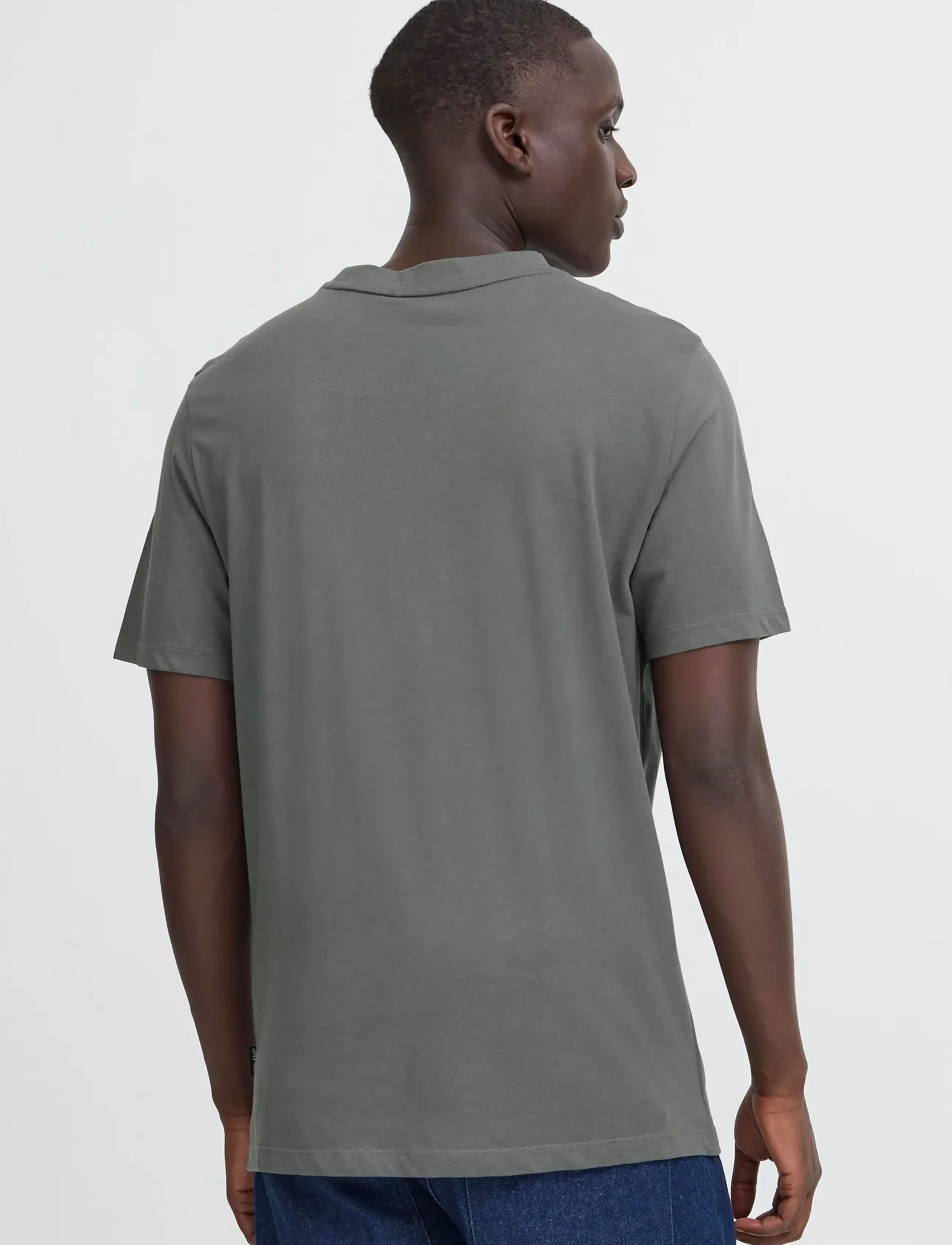 Blend - BHKUBERT tee - stutterma bolir - iron gate - 3