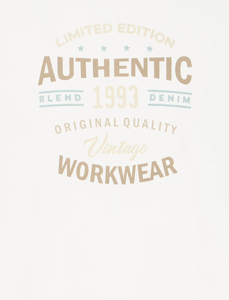 Blend - BHKUBERT tee - lühikeste varrukatega t-särgid - snow white - 5