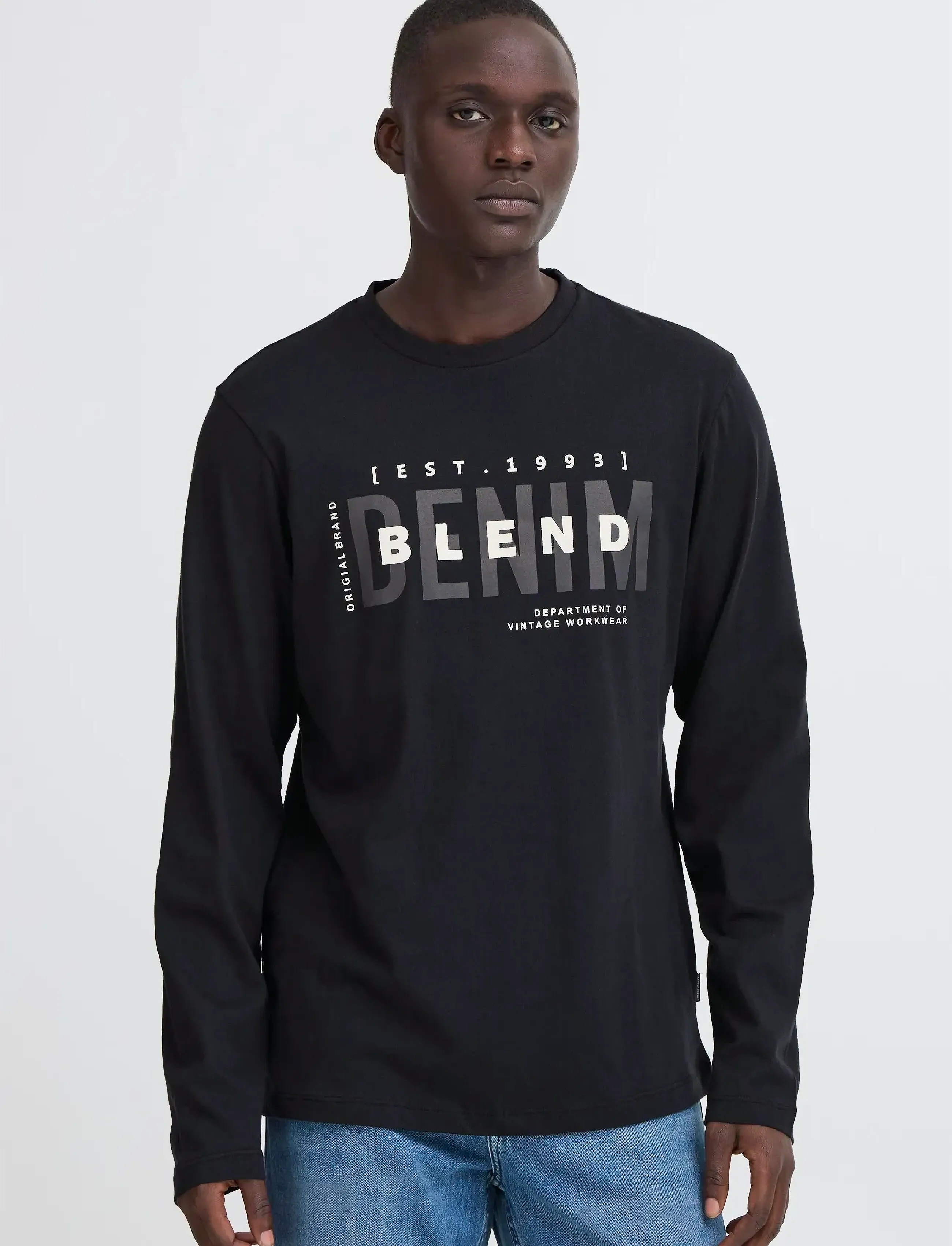 Blend - Tee longsleeve - t-shirts à manches longues - black - 3
