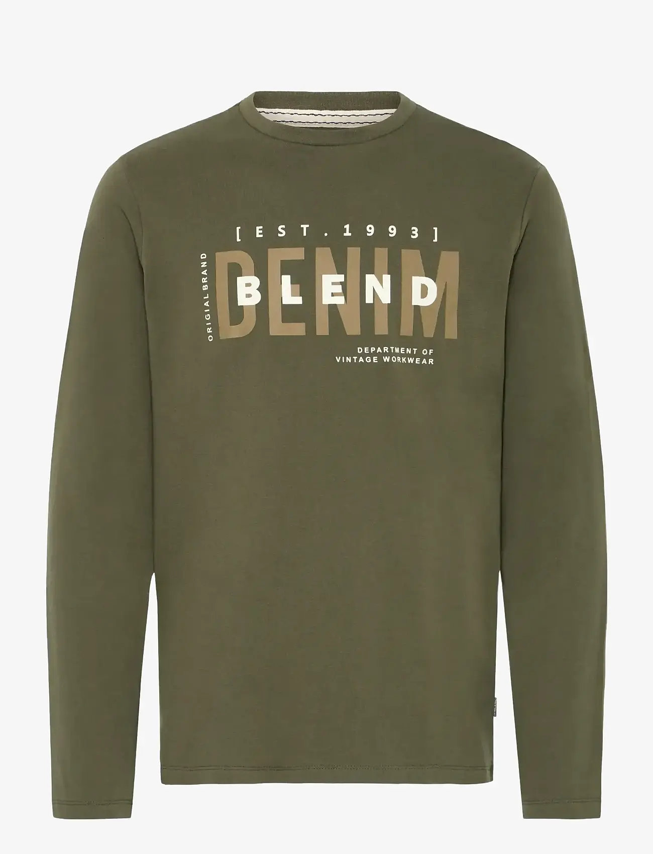Blend - Tee longsleeve - herbstliche kleidung - forest night - 1