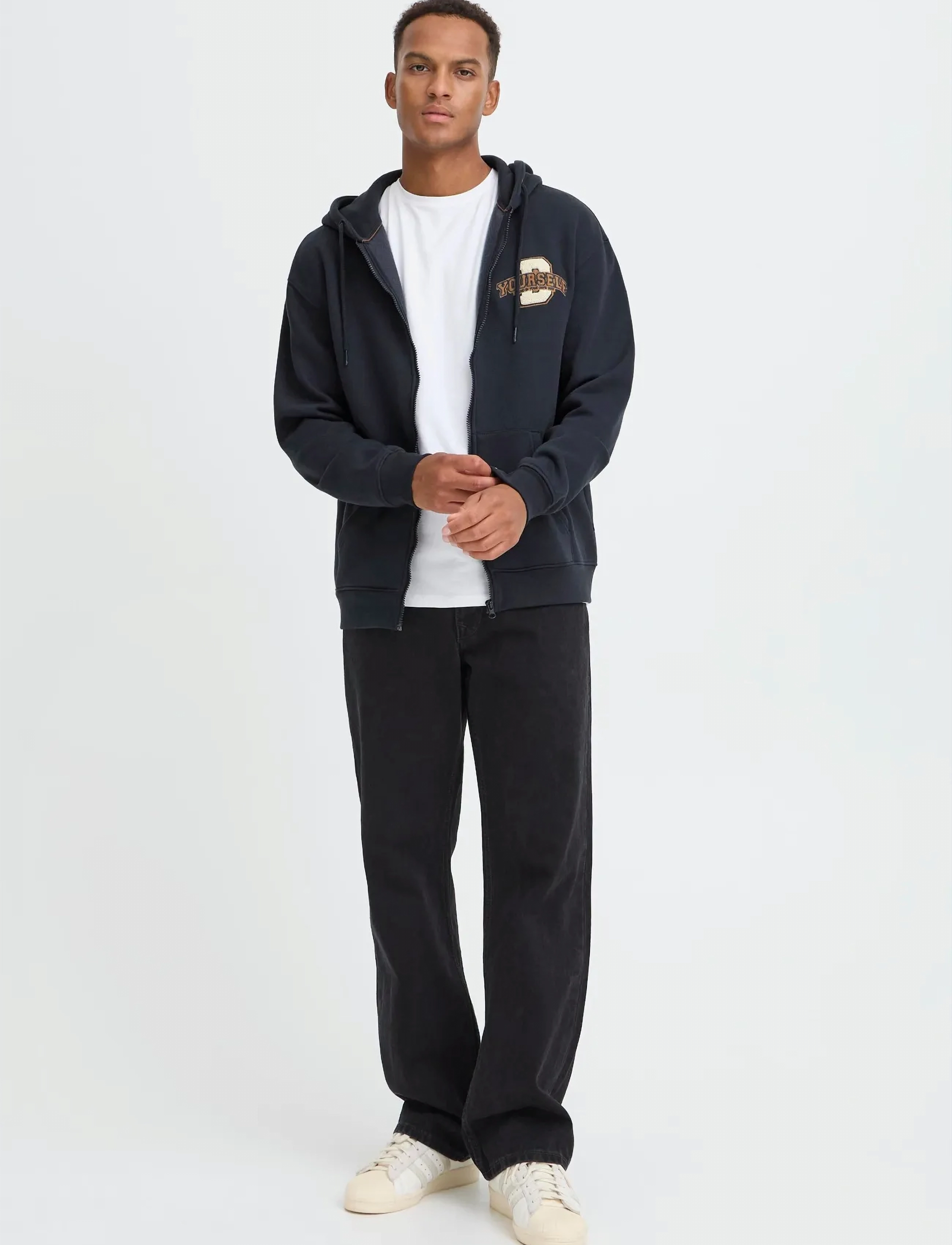 Blend BHIFIG sweatcardigan - Kapuzenpullover - SALUTE / navy