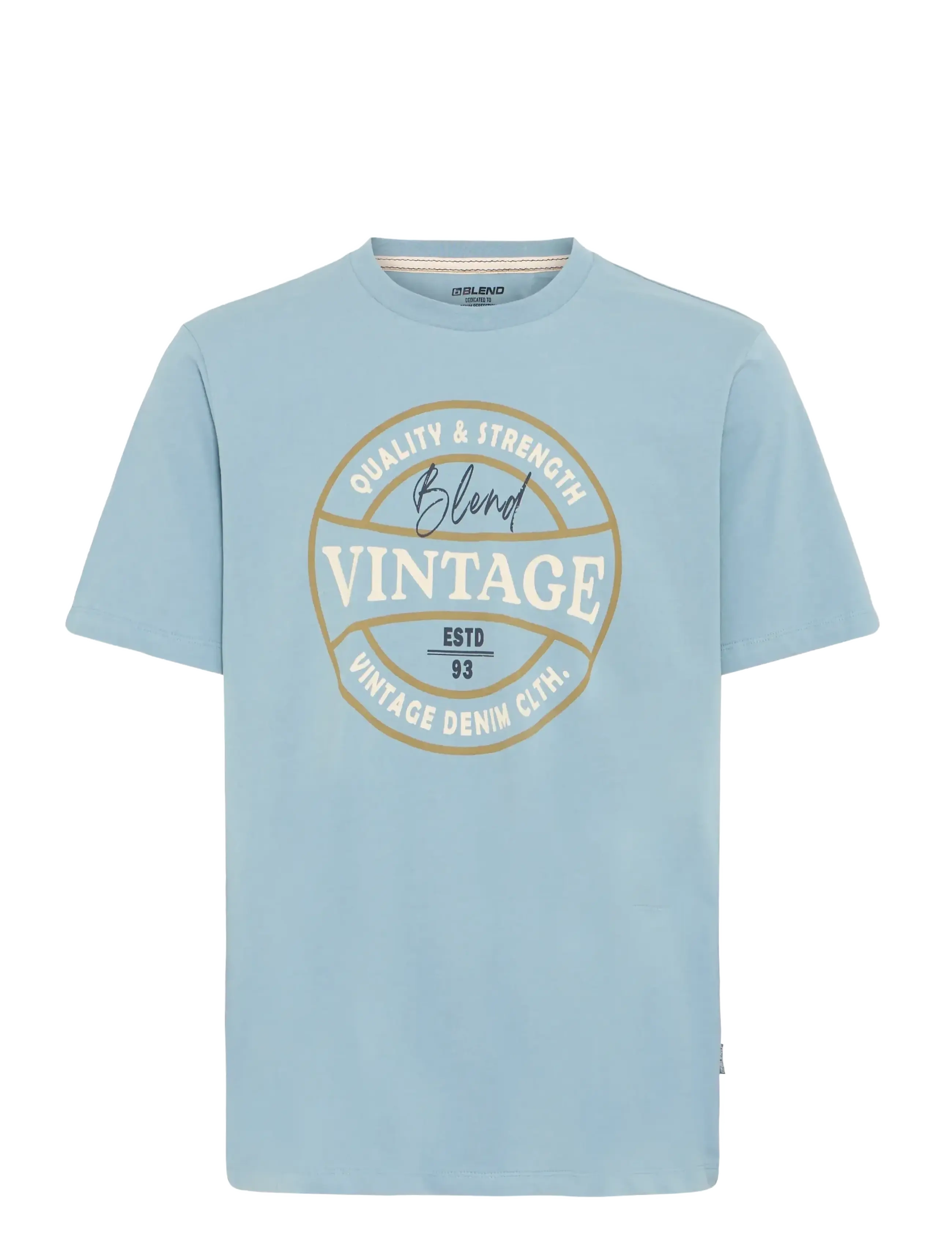 Blend BHIB LOGO S/S TEE - T-särgid - OLIVE NIGHT / blue