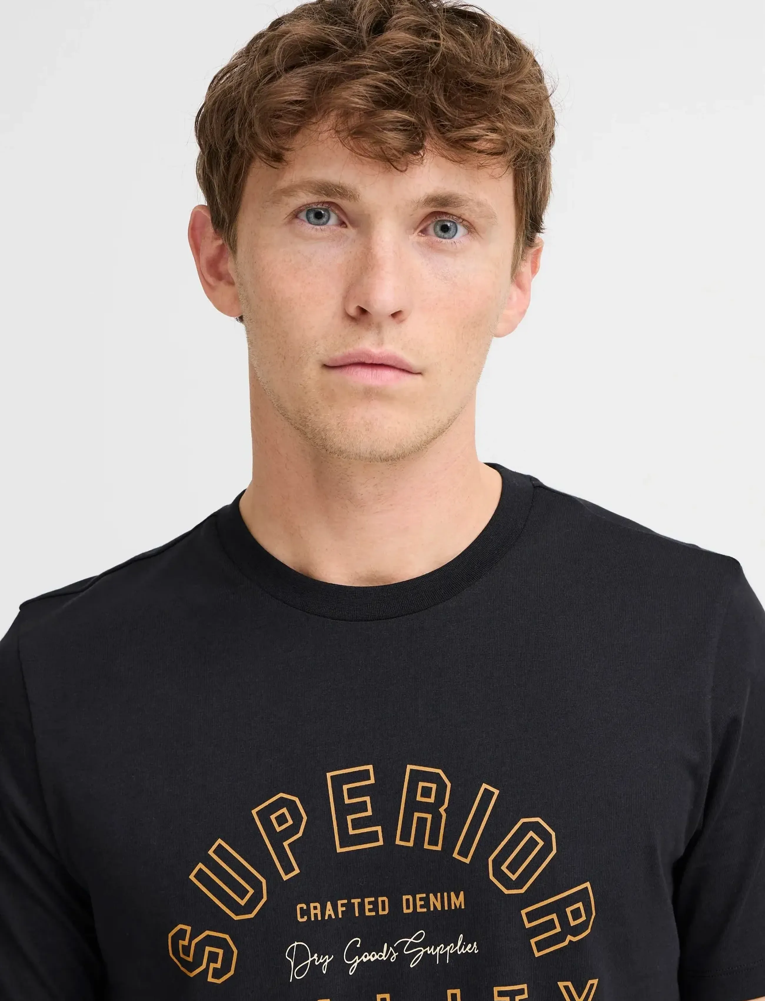 Blend - BHIGOR LOGO S/S TEE - madalaimad hinnad - black beauty - 4
