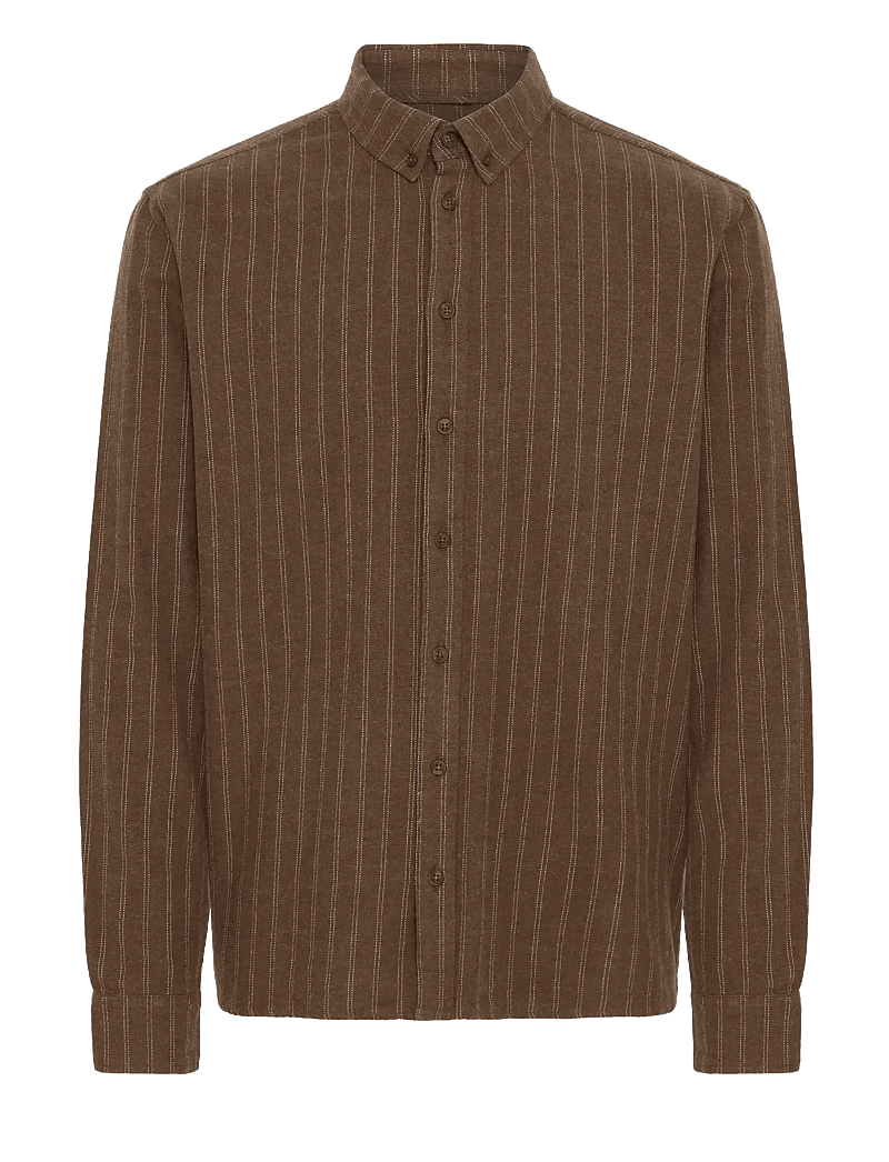 Blend - BHANDREAS SHIRT STRIPE - stribede skjorter - andreas slate black - 1