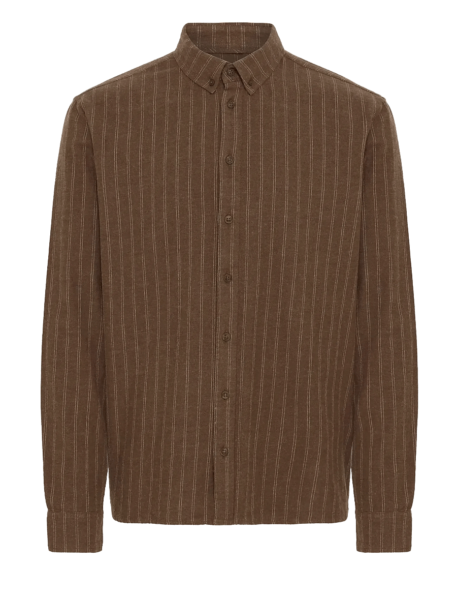 Blend - BHANDREAS SHIRT STRIPE - stribede skjorter - andreas slate black - 1