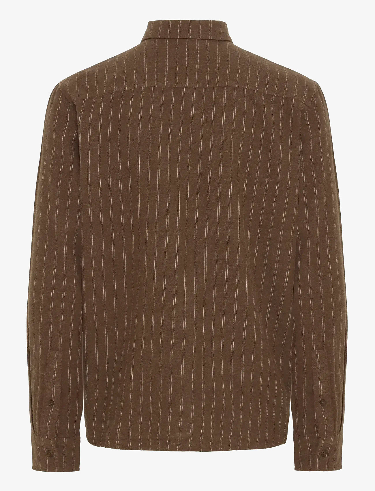 Blend - BHANDREAS SHIRT STRIPE - vabaajasärgid - andreas slate black - 1