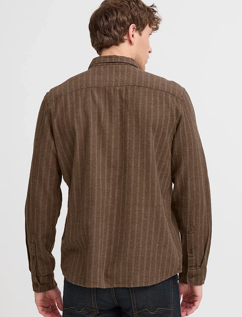 Blend - BHANDREAS SHIRT STRIPE - stribede skjorter - andreas slate black - 3