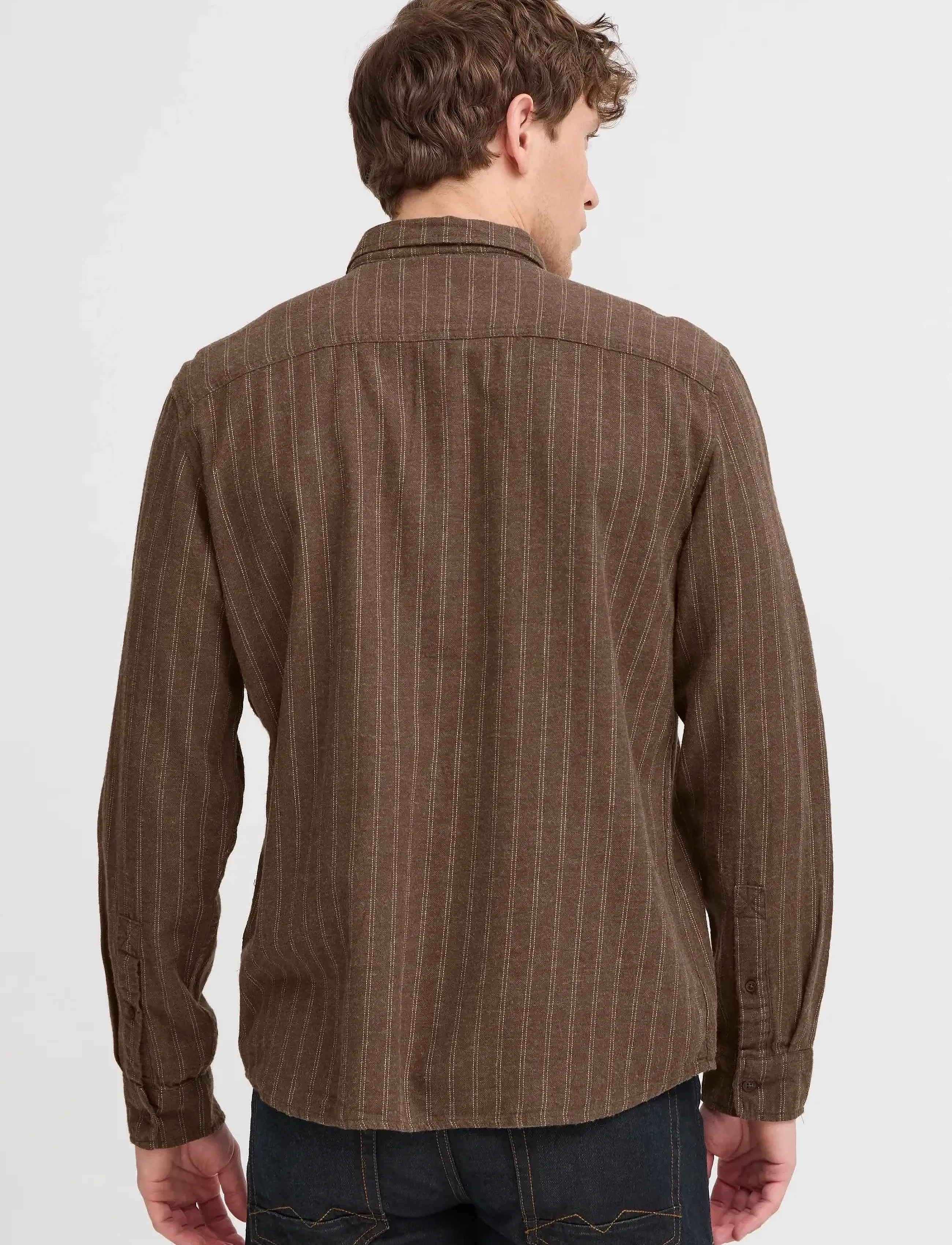 Blend - BHANDREAS SHIRT STRIPE - stribede skjorter - andreas slate black - 3