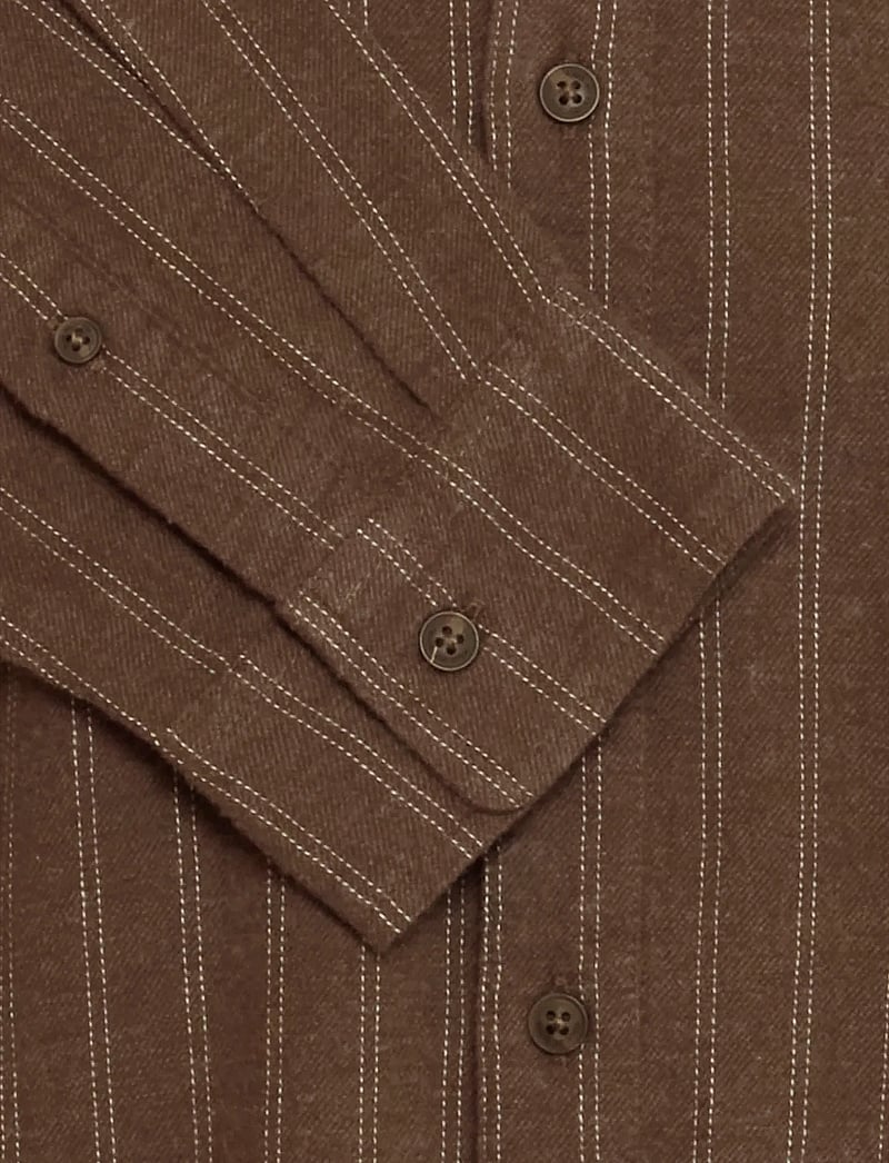 Blend - BHANDREAS SHIRT STRIPE - stribede skjorter - andreas slate black - 5