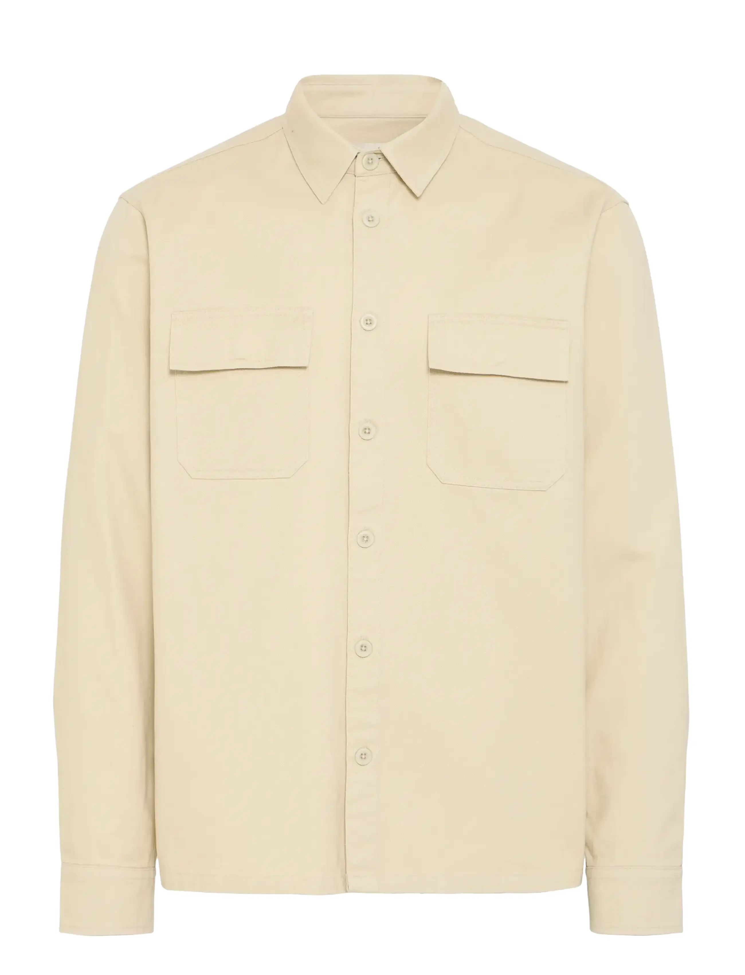 Blend BHFULTON OVERSHIRT - Pealissärgid - OYSTER GRAY / cream
