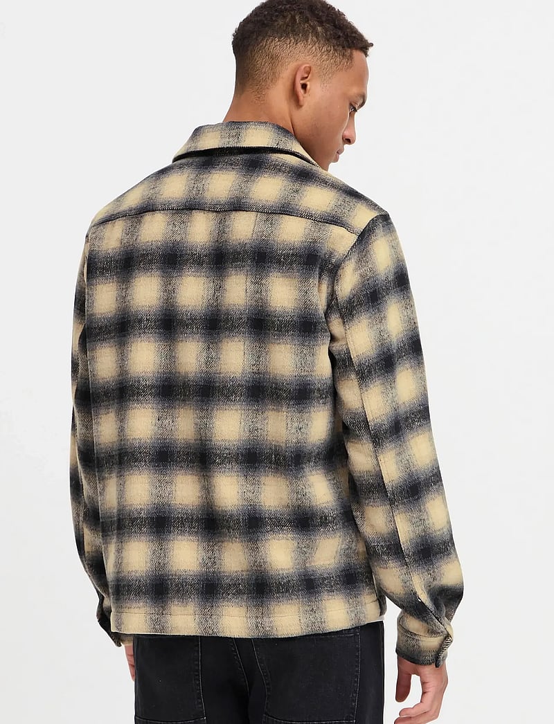 Blend - BHFAUST OVERSHIRT - karierte hemden - faust black - 3