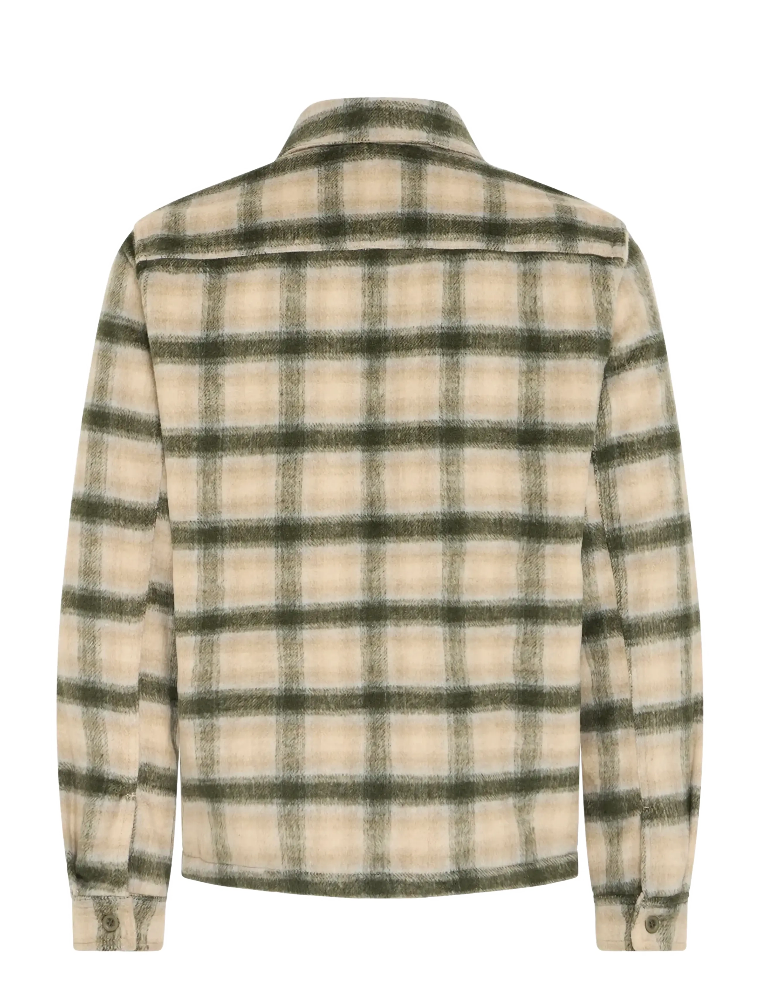 Blend - BHFAUST OVERSHIRT - checkered shirts - faust olive night - 2