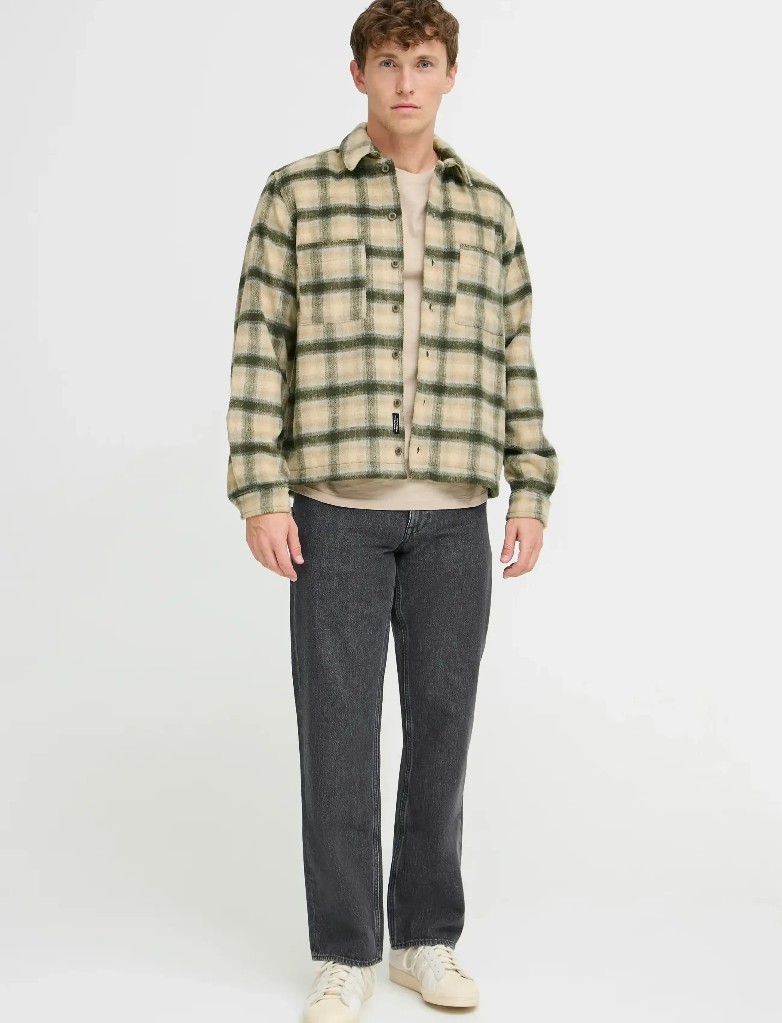 Blend BHFAUST OVERSHIRT - Tøj - FAUST OLIVE NIGHT / khaki/green