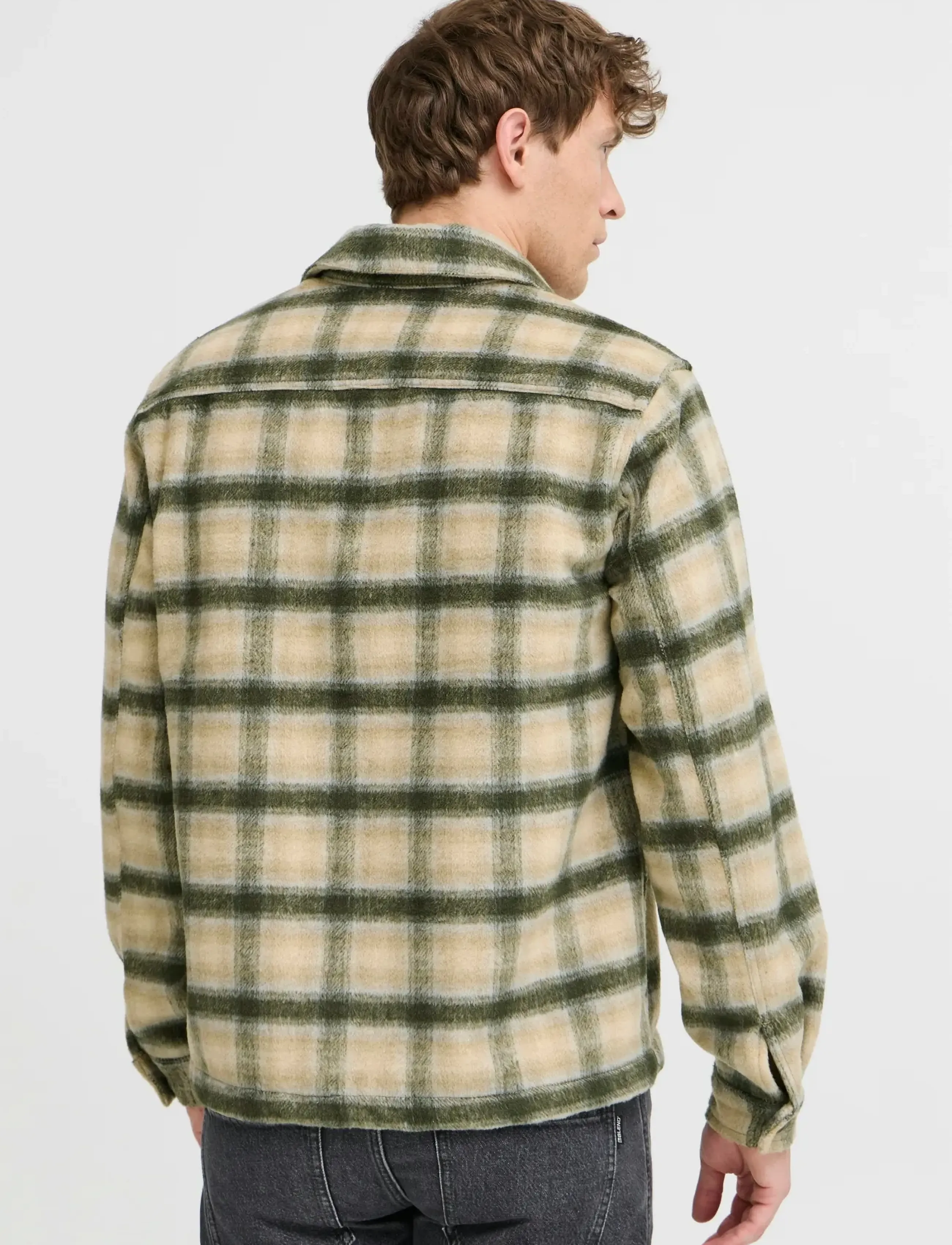 Blend - BHFAUST OVERSHIRT - checkered shirts - faust olive night - 3