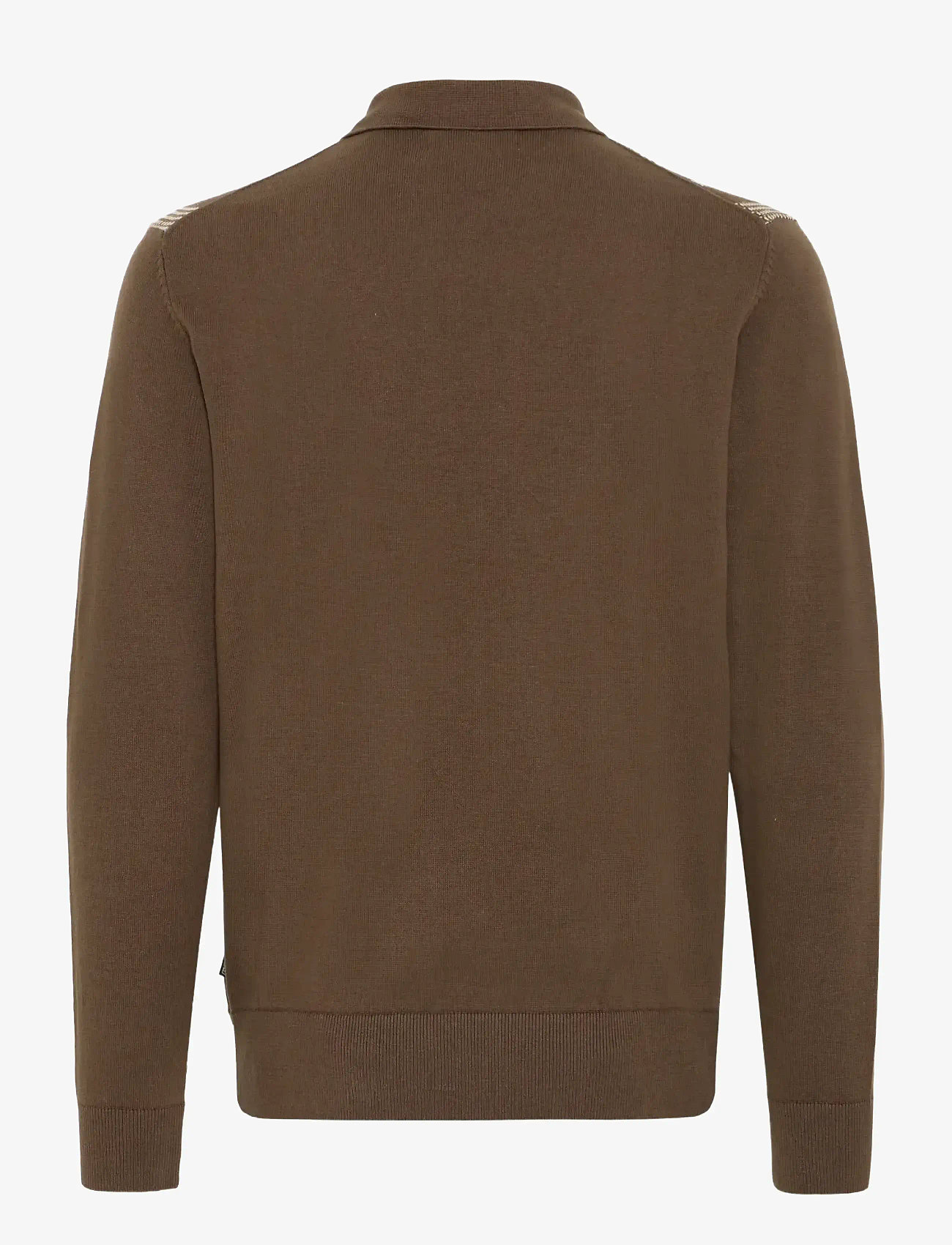 Blend - BHBERTIL POLO KNIT - efterårstøj - slate black - 1