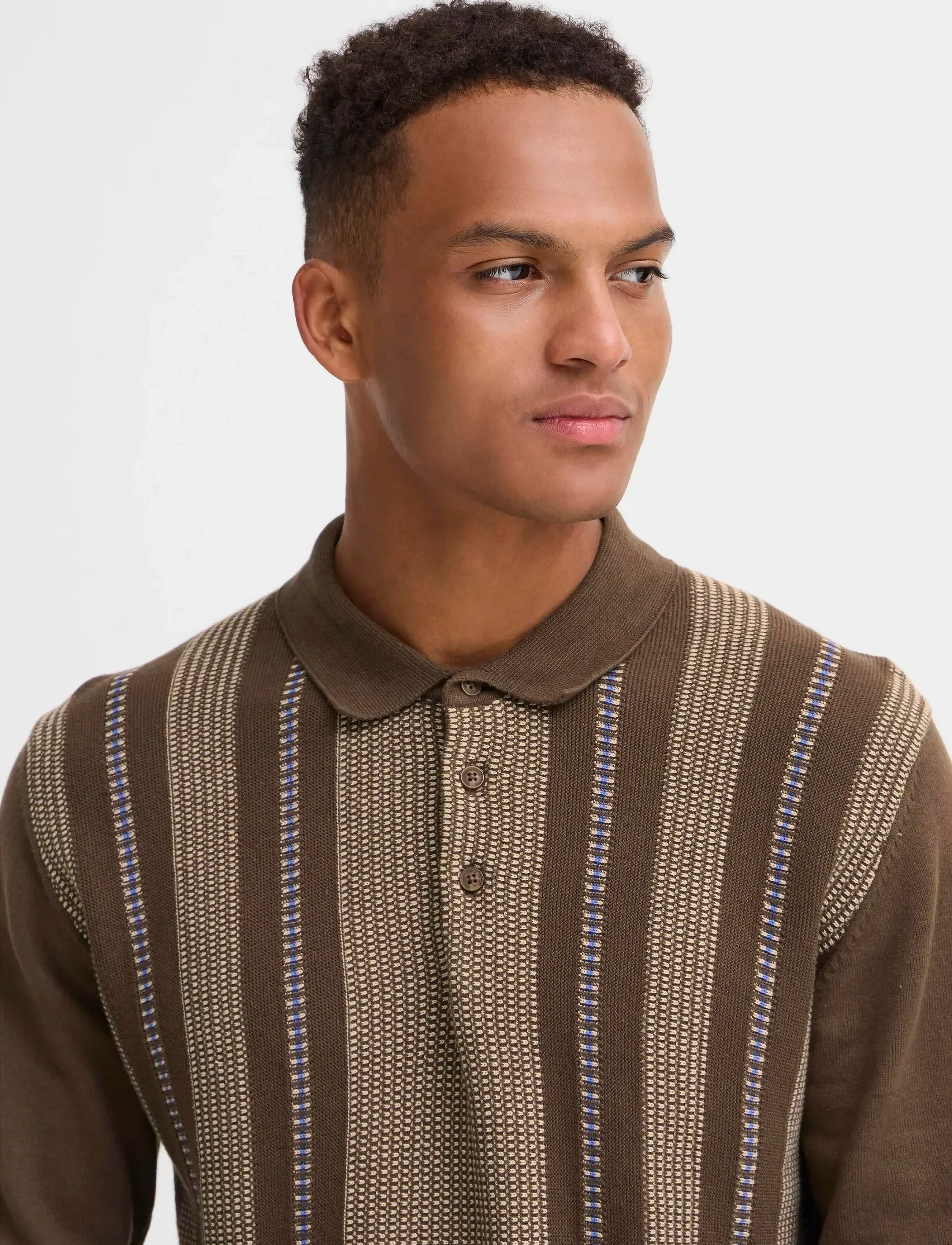 BLEND Bhbertil Polo Knit långärmade t-shirts herr – bild 5