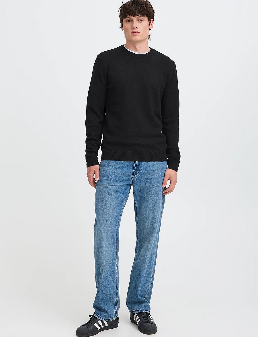 Blend - BHBRANKO CREW KNIT NOOS - rund hals - black beauty - 0