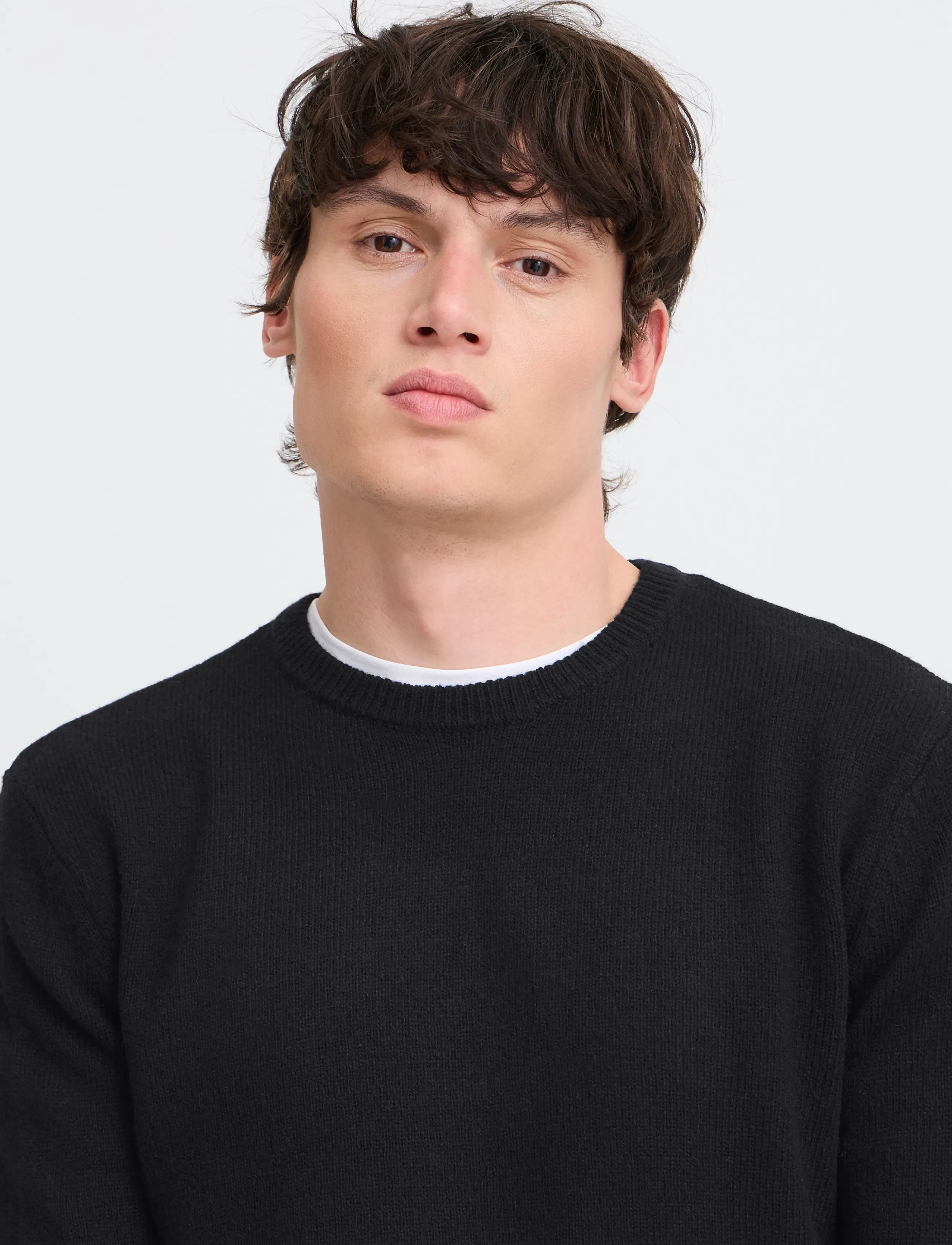 Blend - BHBRANKO CREW KNIT NOOS - rundhals - black beauty - 4