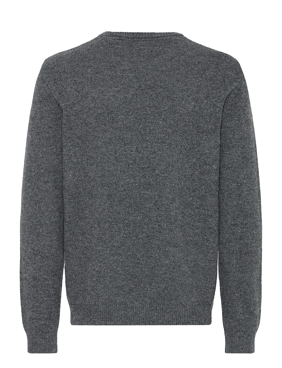 Blend - BHBRANKO CREW KNIT NOOS - rundhalsad - iron gate melange - 2