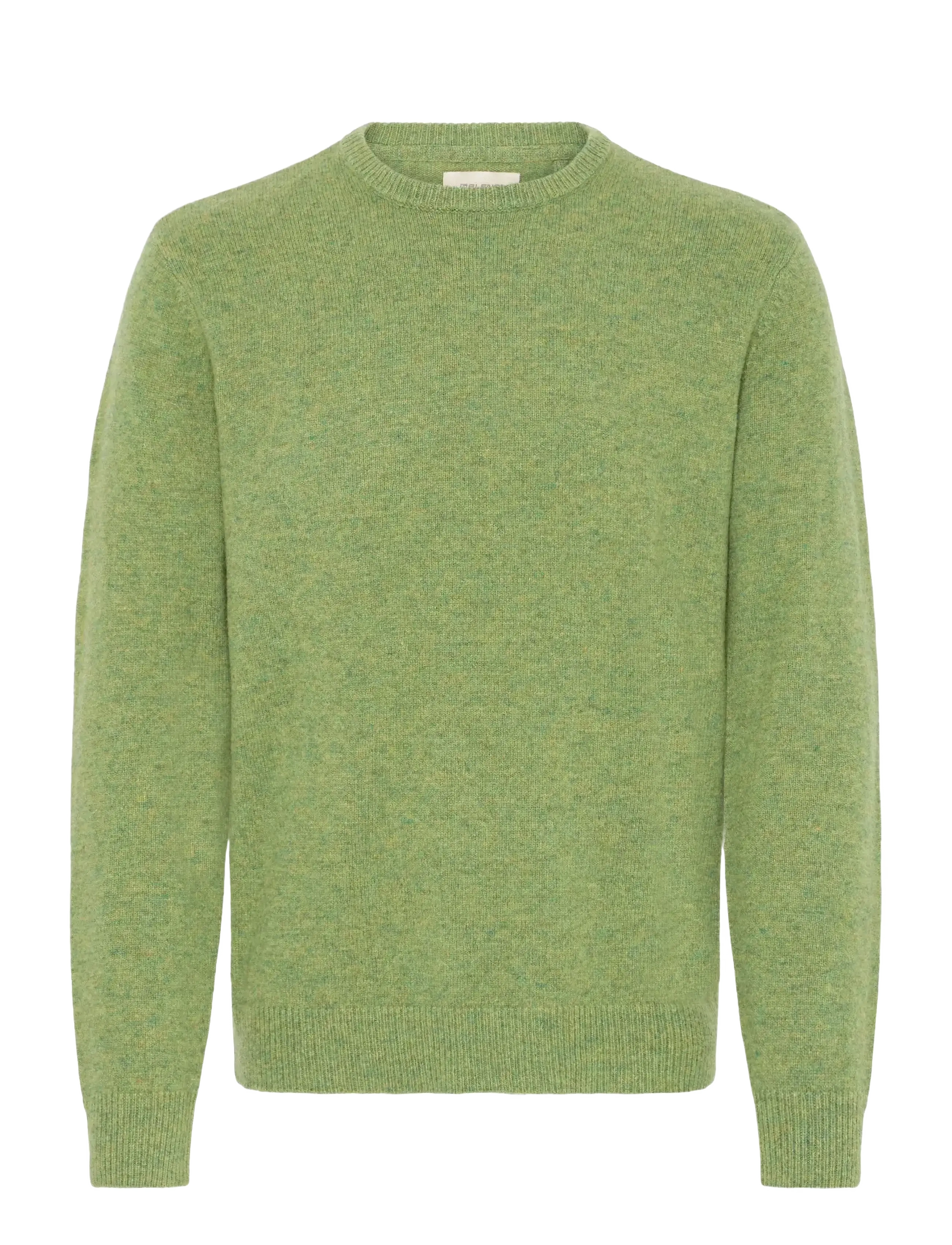 Blend BHBRANKO CREW KNIT - Strickmode - MAYFLY MELANGE / green