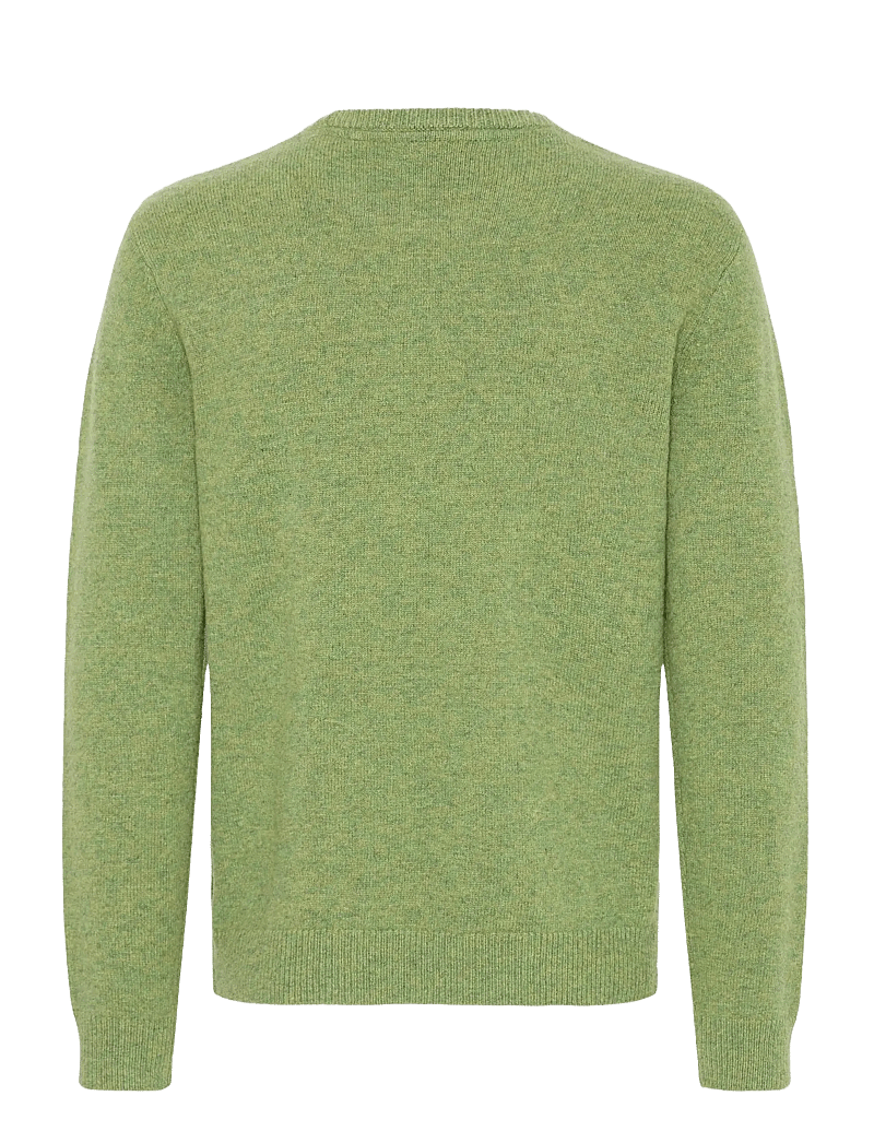 Blend - BHBRANKO CREW KNIT - rundhalsad - mayfly melange - 2