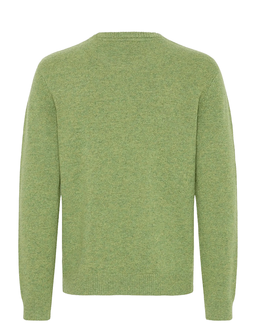 Blend - BHBRANKO CREW KNIT NOOS - rundhals - mayfly melange - 2