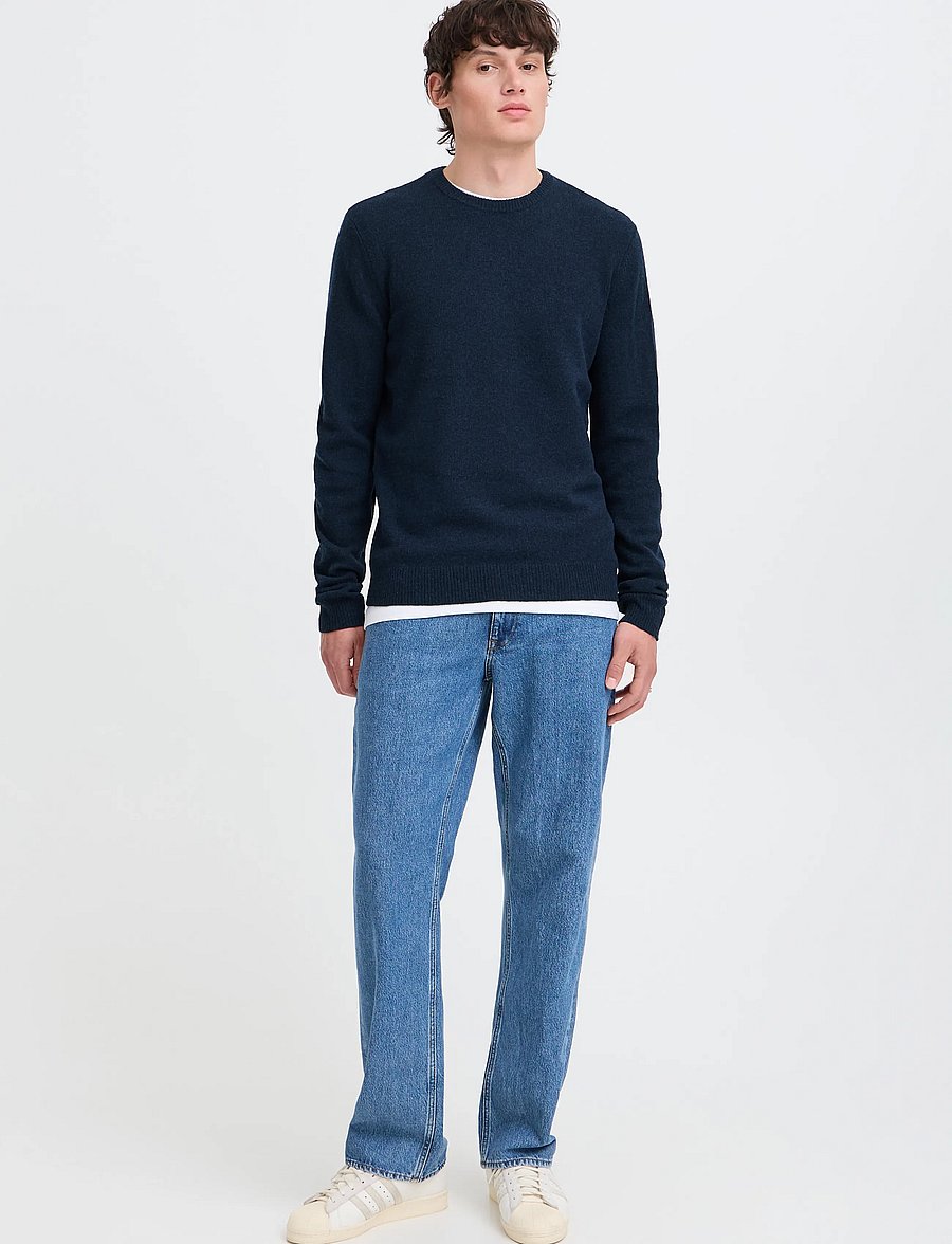 Blend - BHBRANKO CREW KNIT NOOS - rund hals - salute melange - 0