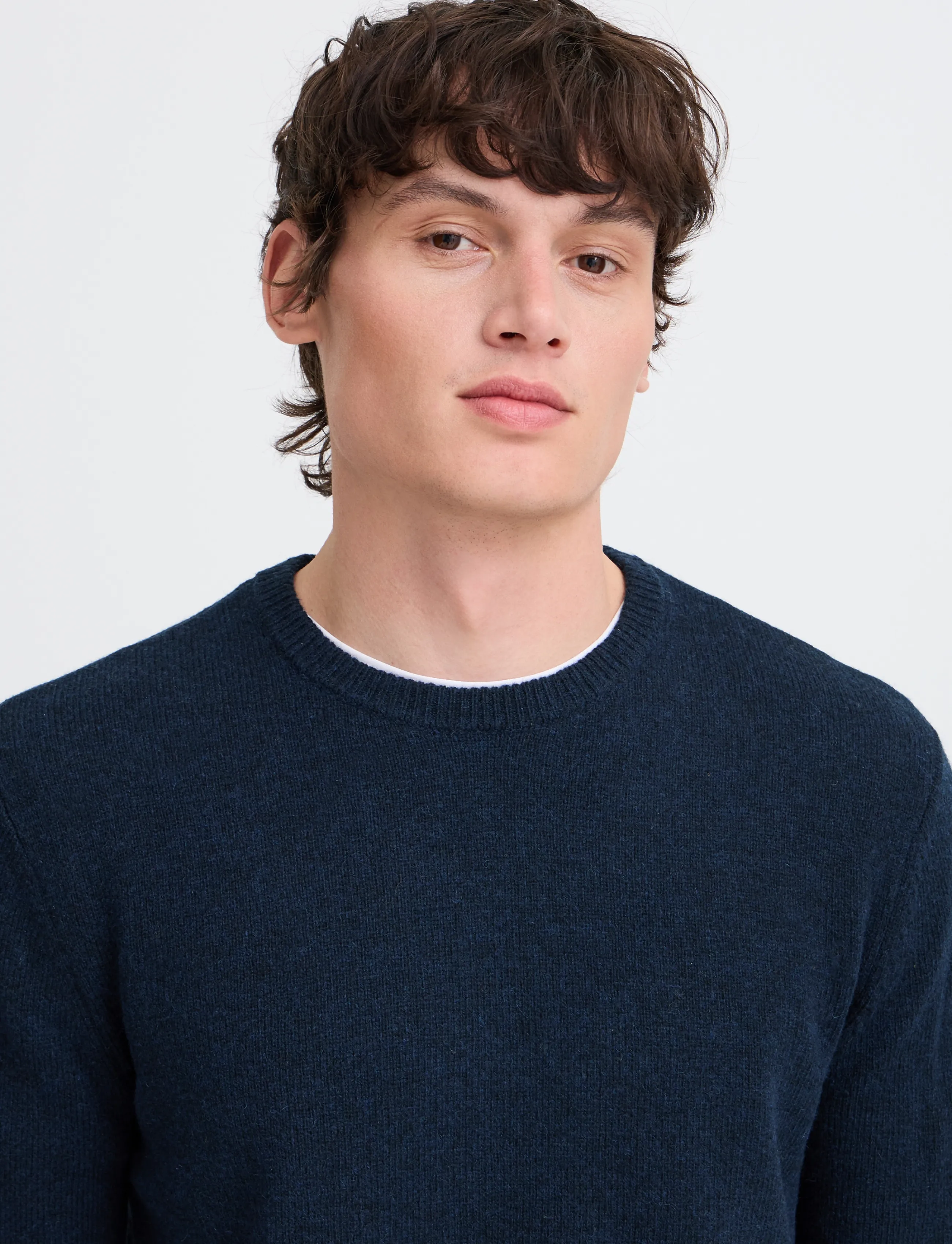 Blend - BHBRANKO CREW KNIT NOOS - rund hals - salute melange - 4