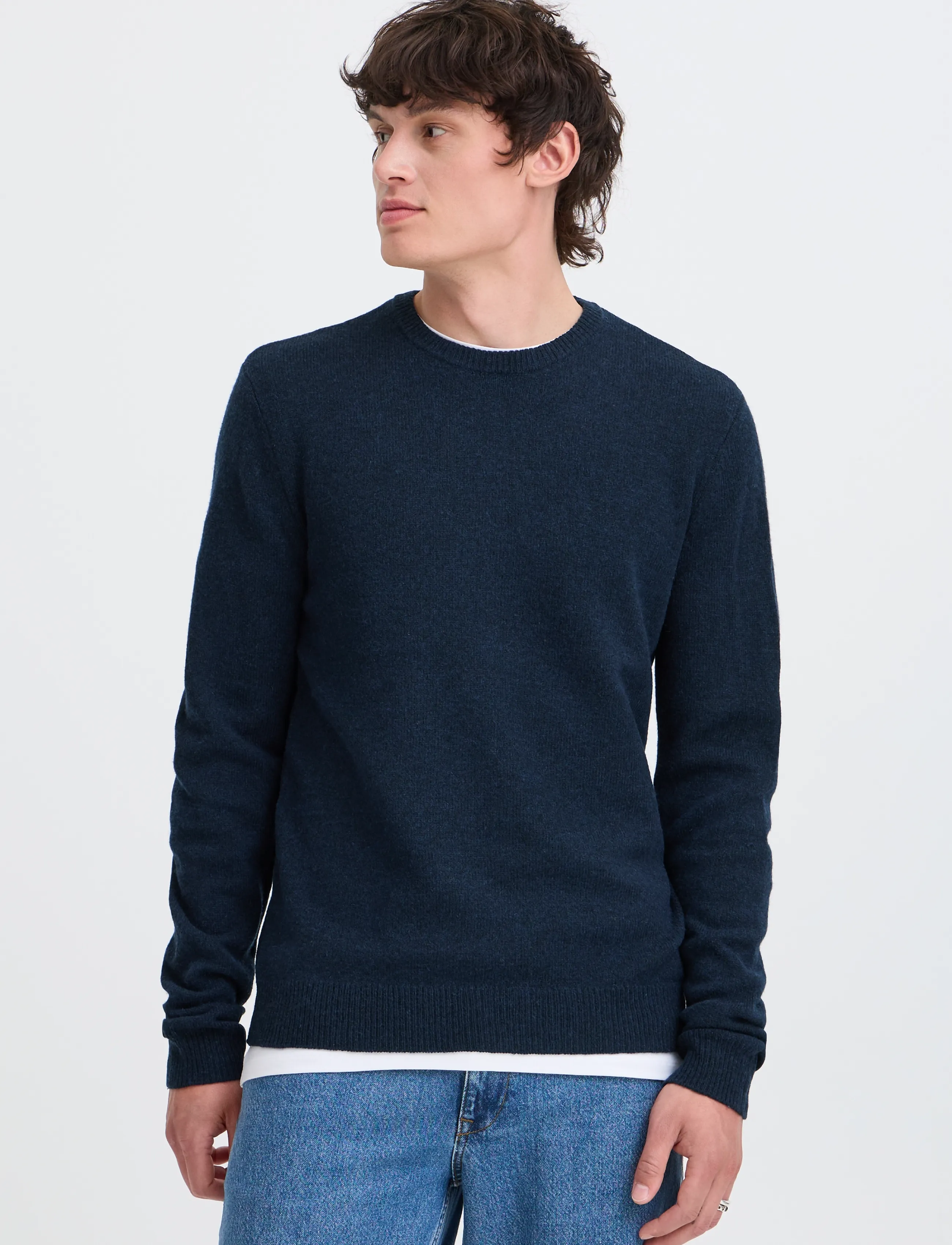 Blend - BHBRANKO CREW KNIT NOOS - rund hals - salute melange - 5